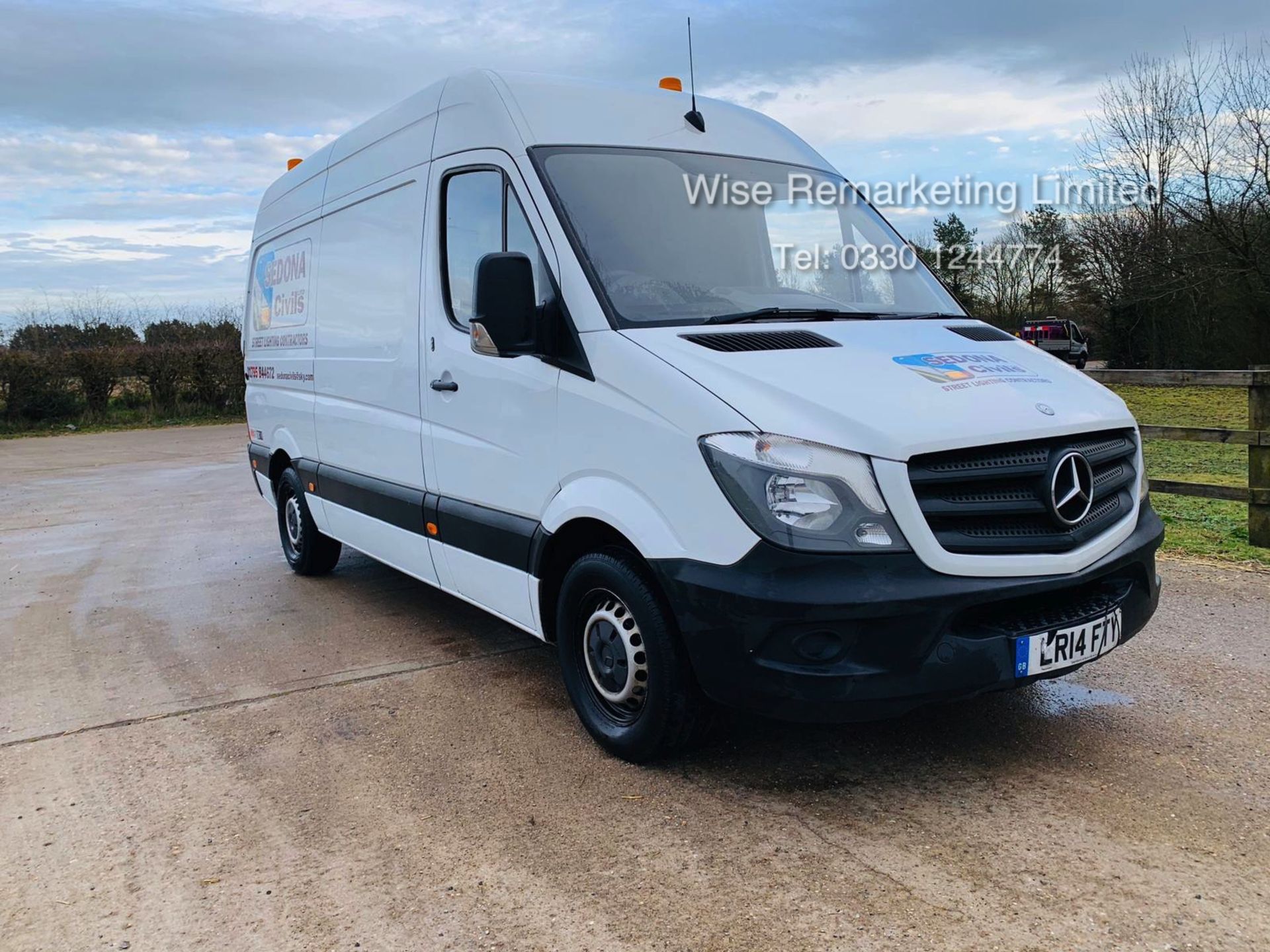 Mercedes Sprinter 313 2.1 CDI - 2014 14 Reg - 6 Speed - Ply Lined - Company Owned - Image 8 of 18