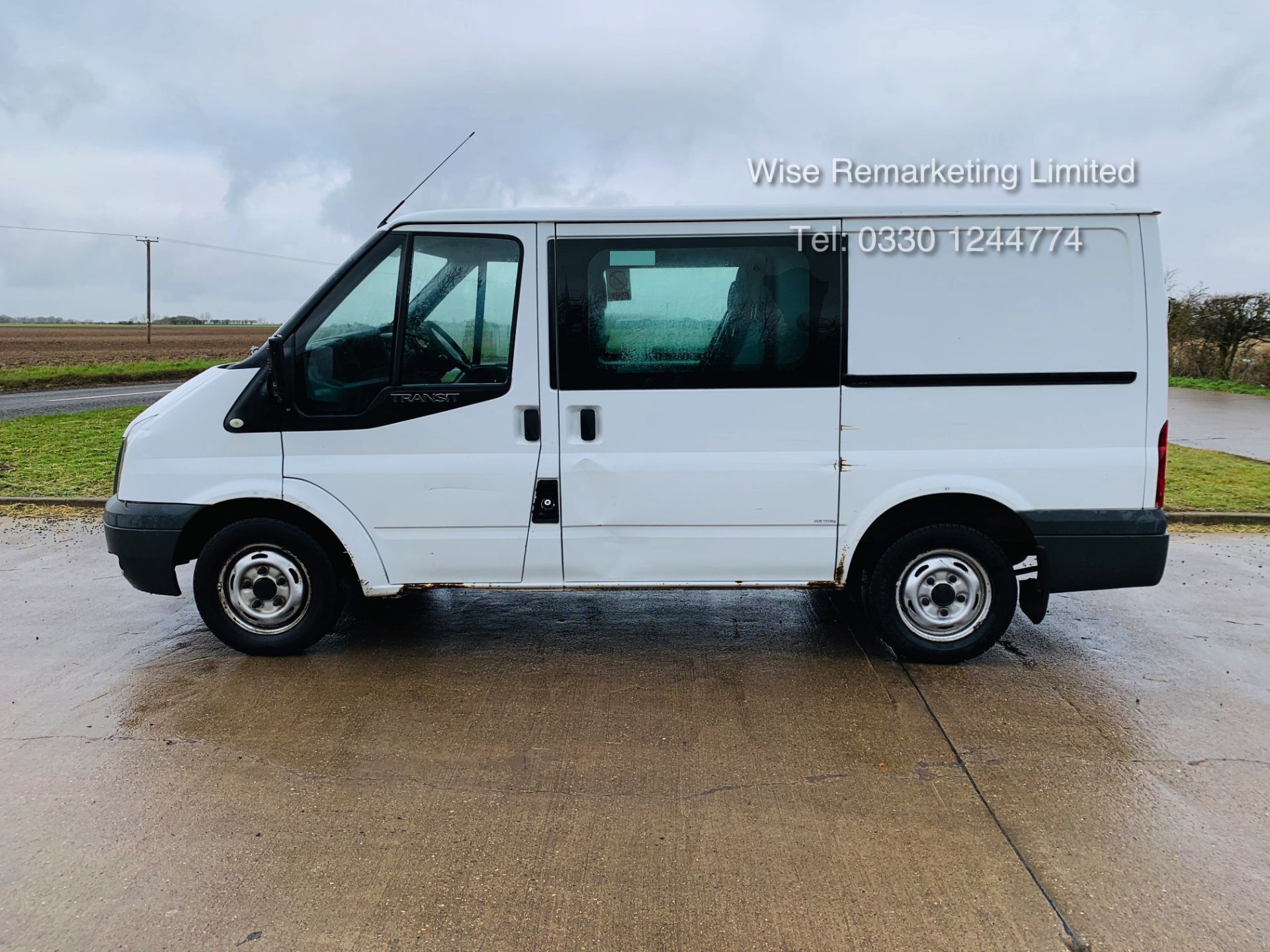 Ford Transit T280 2.2 TDCI Dualliner Crew Van (6 Seater) - 2012 Model - 1 Year MOT - Image 8 of 15