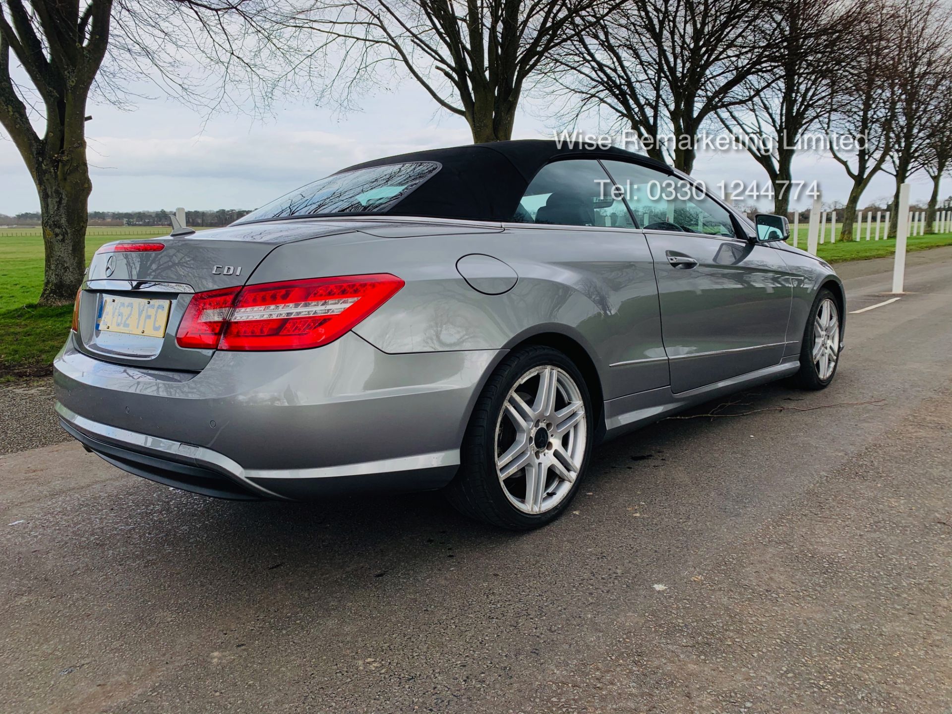 Mercedes E250 CDI Convertible Sport Tip Auto - 2013 Model - Service History - Leather - Parking aid - Image 6 of 27