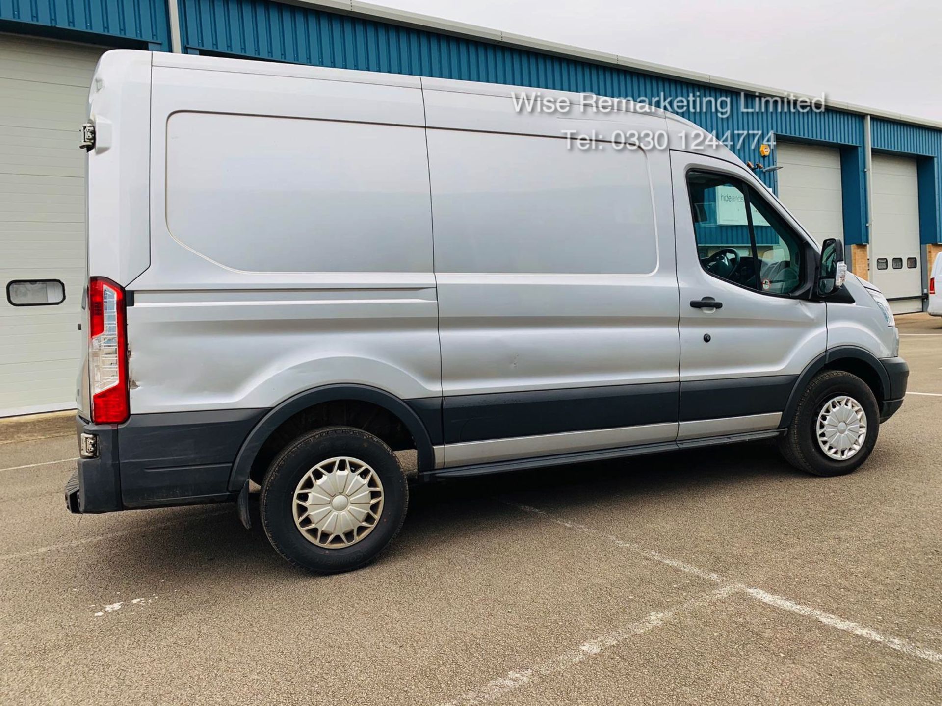Ford Transit 350 2.2 TDCI Trend Van - 2015 Reg - Silver - 6 Speed - Ply Lined - Image 3 of 20