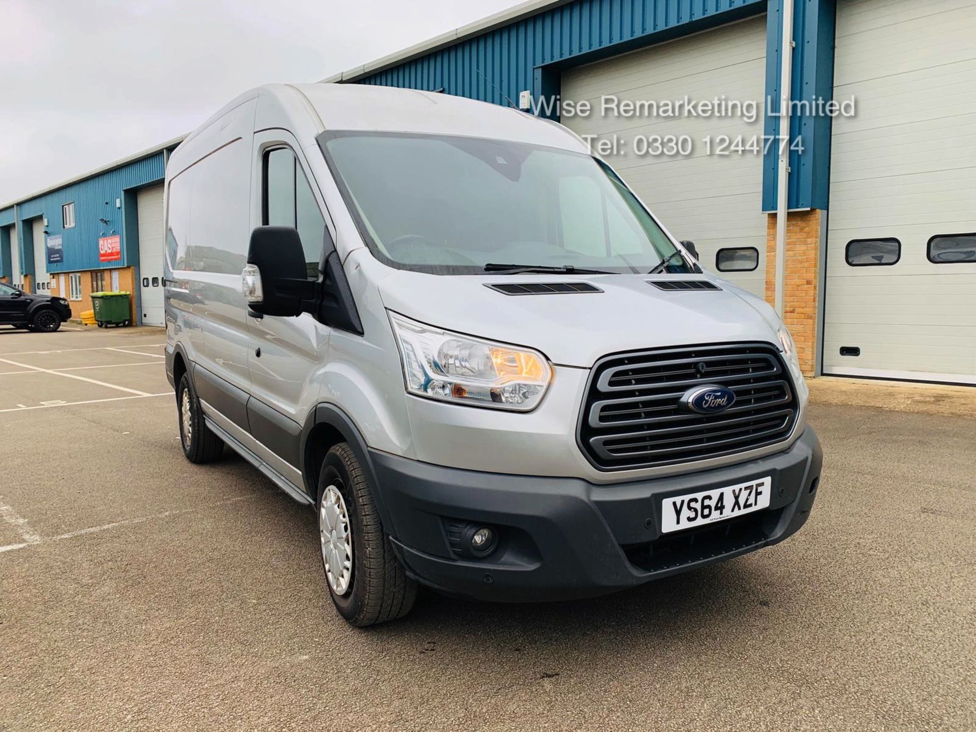 Ford Transit 350 2.2 TDCI Trend Van - 2015 Reg - Silver - 6 Speed - Ply Lined - Image 7 of 20