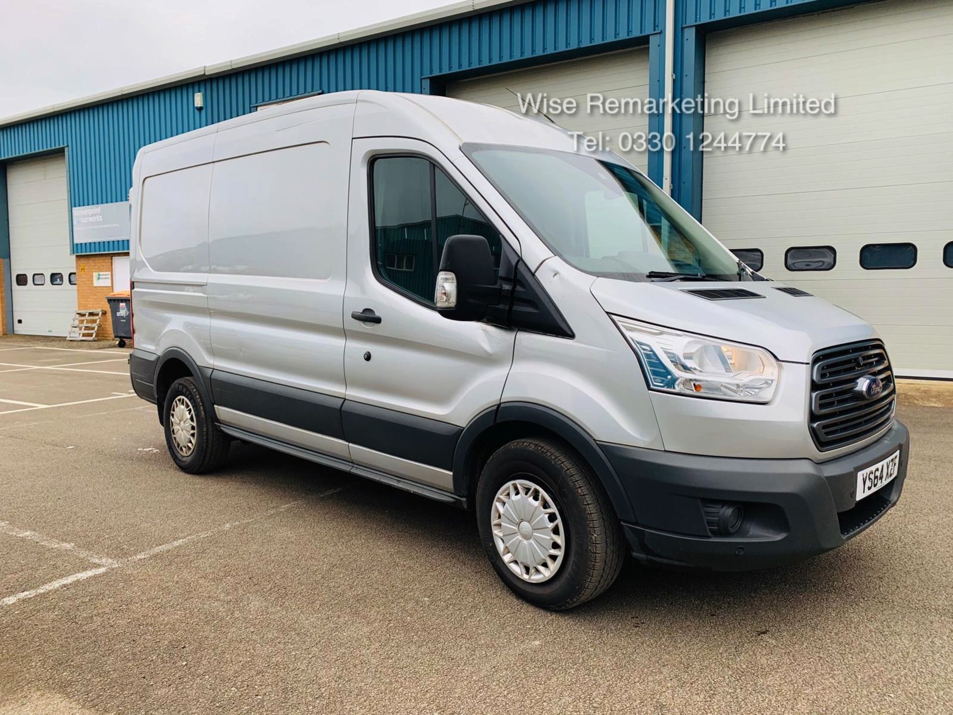 Ford Transit 350 2.2 TDCI Trend Van - 2015 Reg - Silver - 6 Speed - Ply Lined