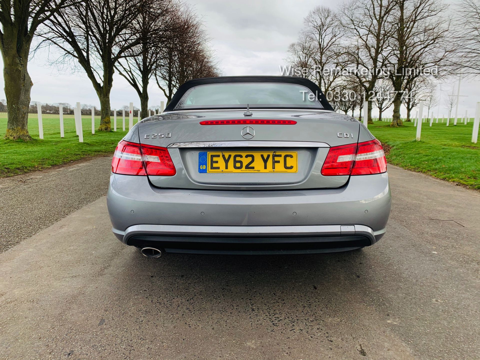 Mercedes E250 CDI Convertible Sport Tip Auto - 2013 Model - Service History - Leather - Parking aid - Image 5 of 27