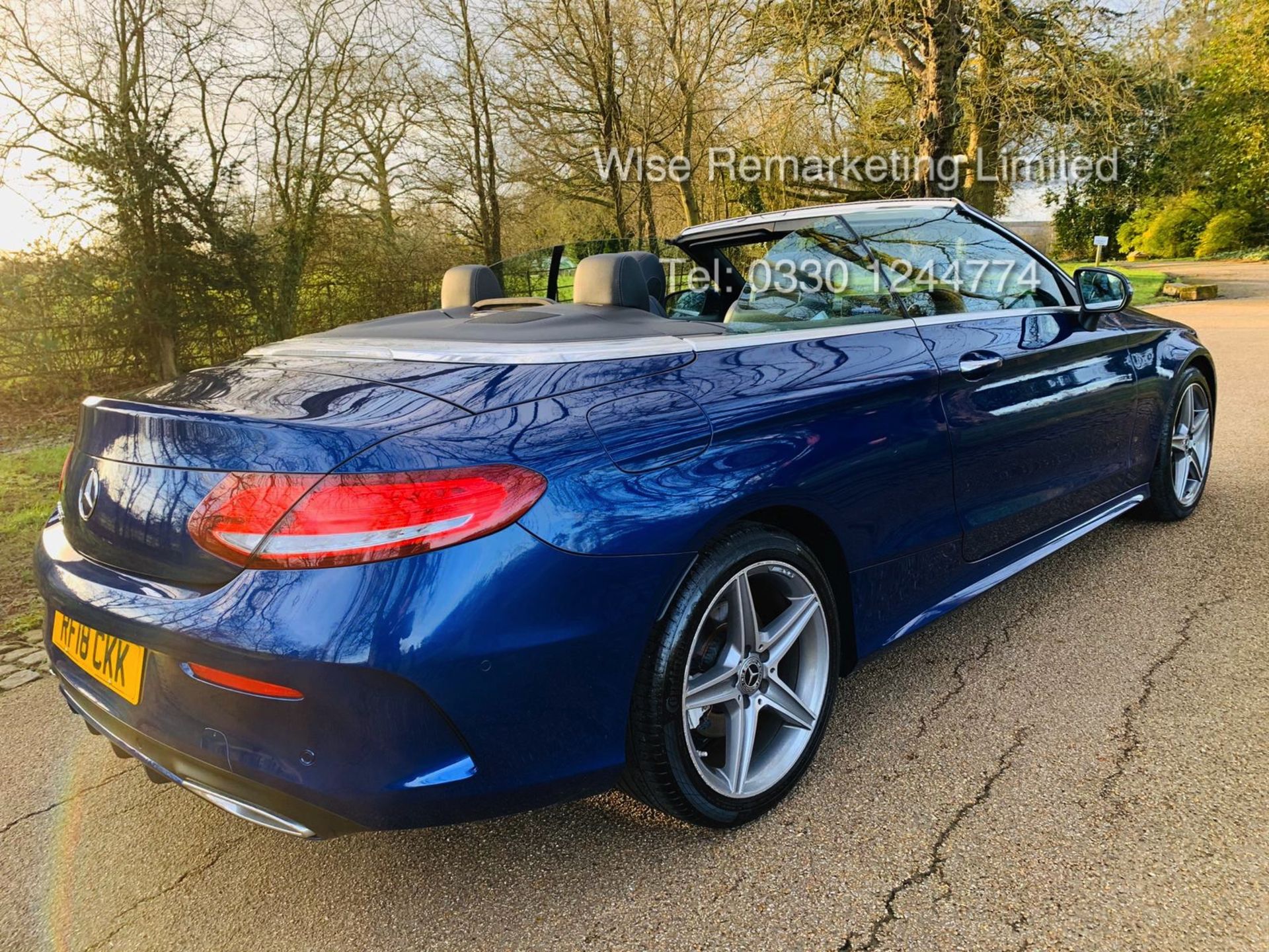 Reserve Met Mercedes Benz C220d 2dr Convertible AMG Line Premium 9G Tip Tronic - 2018 18 Reg -15k- - Image 10 of 32