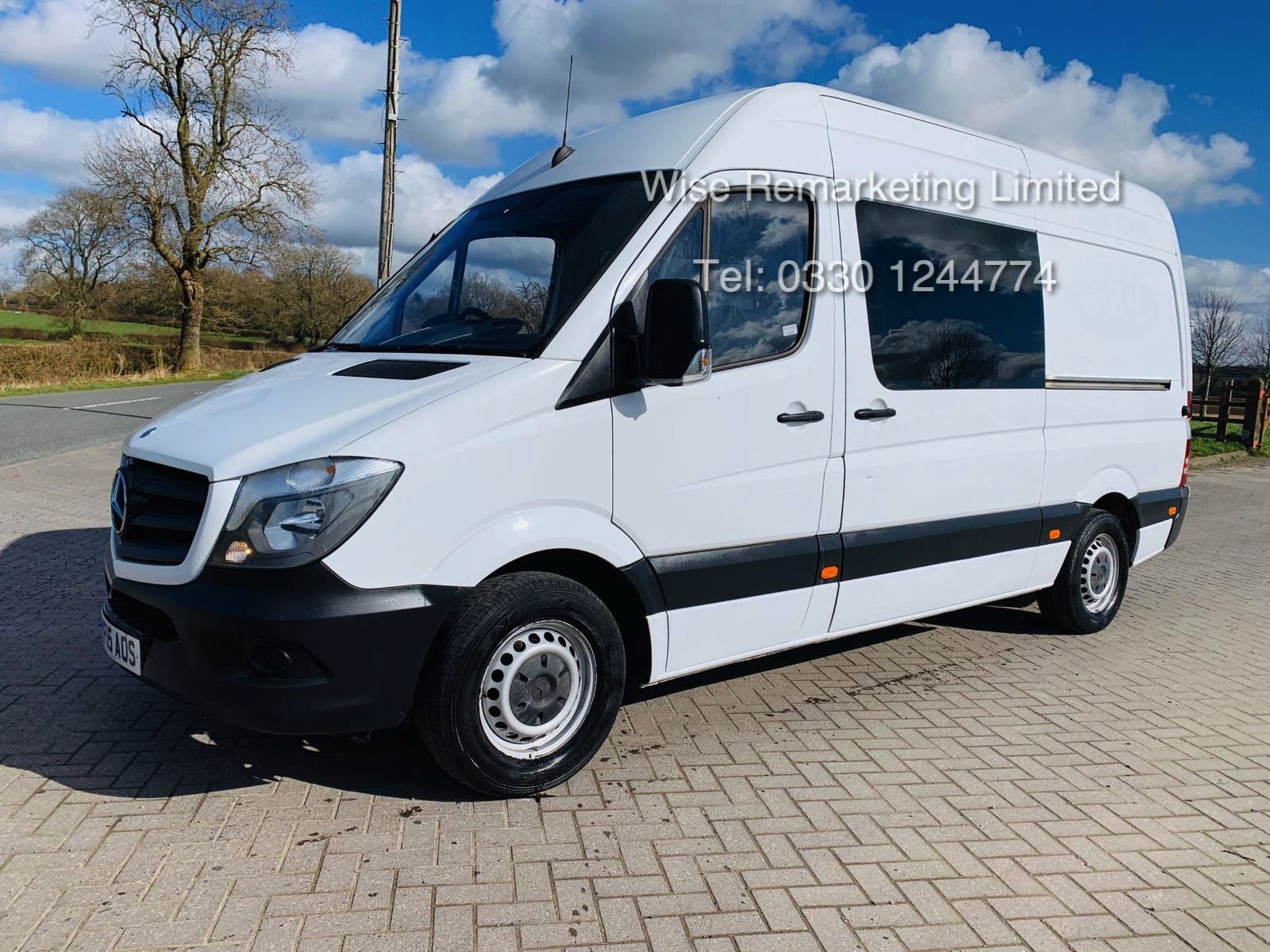 Mercedes Sprinter 313 CDI 2.1 TD MWB Dualliner/Crew Van - 2015 15 Reg