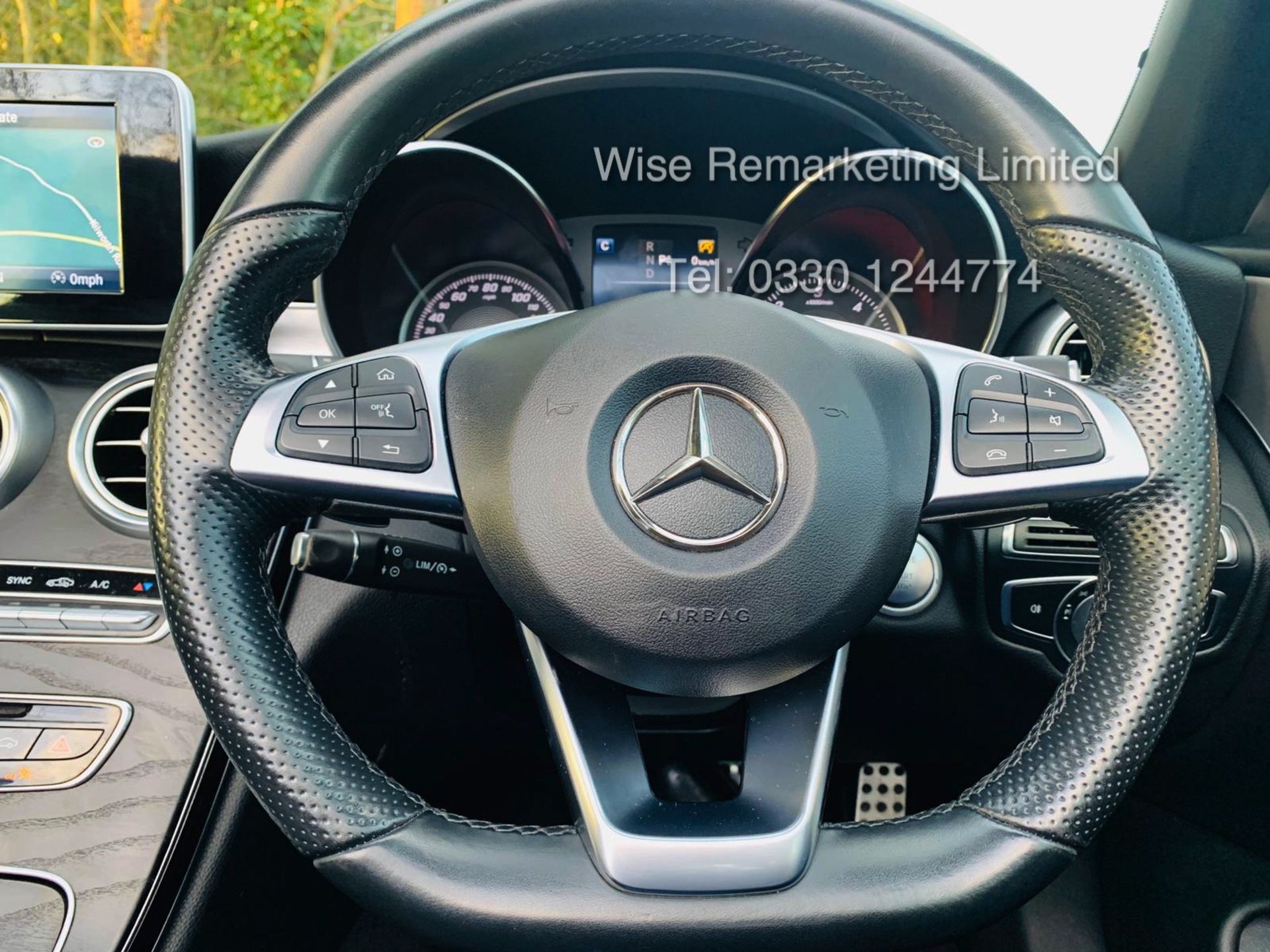 Reserve Met Mercedes Benz C220d 2dr Convertible AMG Line Premium 9G Tip Tronic - 2018 18 Reg -15k- - Image 25 of 32