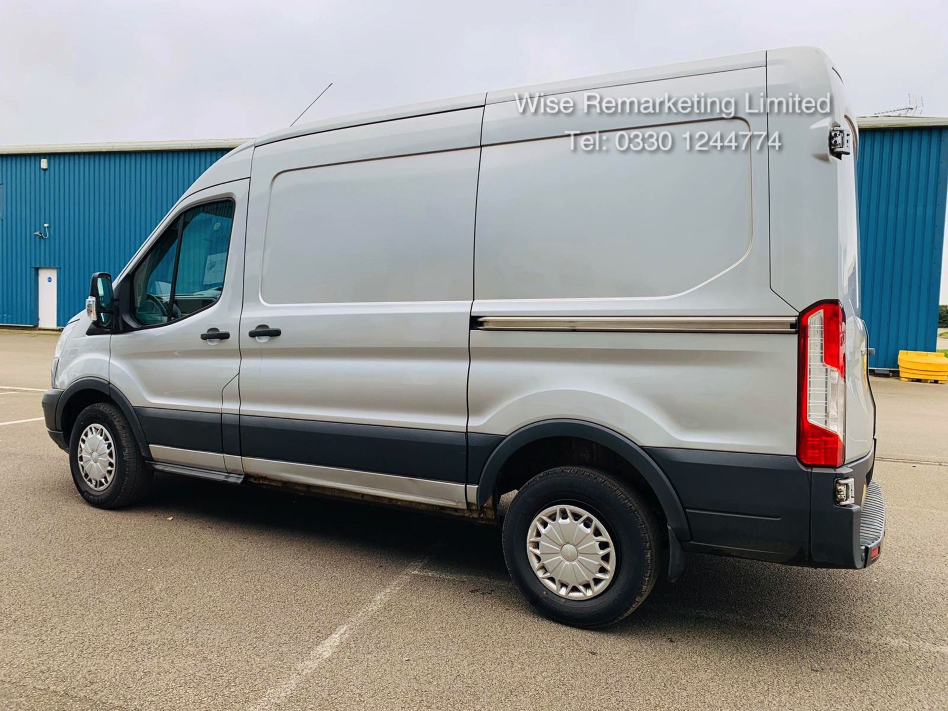 Ford Transit 350 2.2 TDCI Trend Van - 2015 Reg - Silver - 6 Speed - Ply Lined - Image 8 of 20