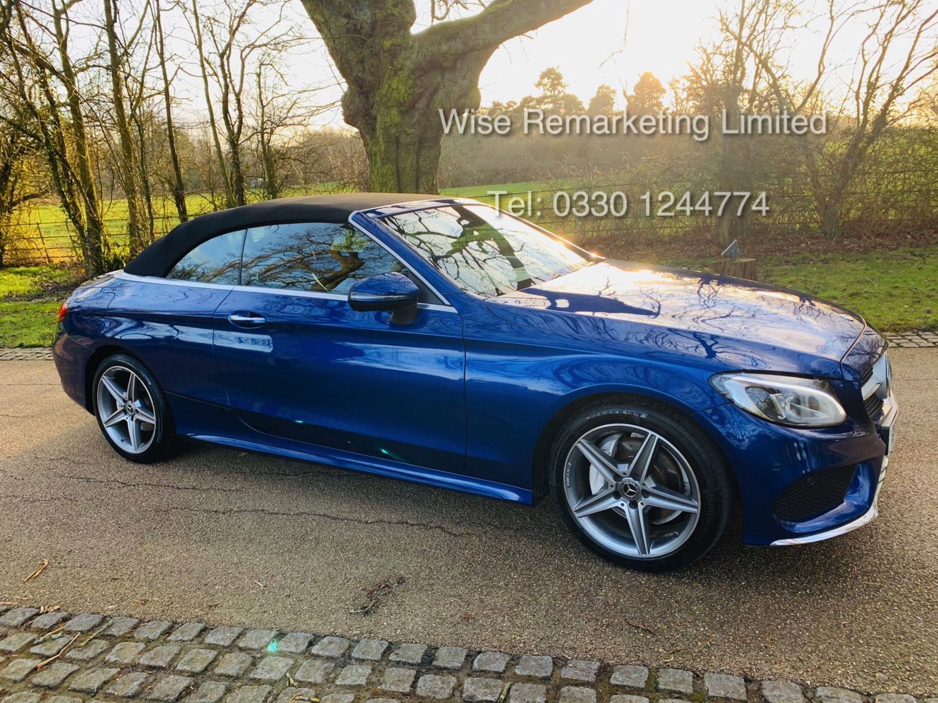 Mercedes Benz C220d 2dr Convertible AMG Line Premium 9G Tip Tronic - 2018 18 Reg -15k Miles - Image 3 of 32