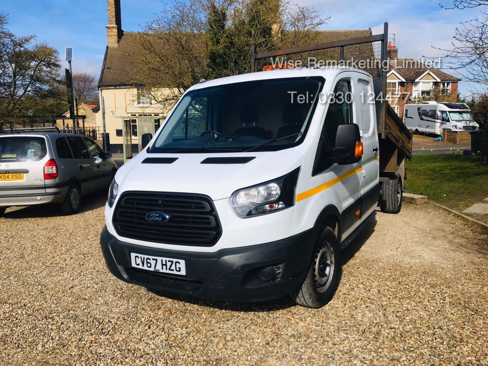 Ford Transit 350 2.0 TDCI Double Cab Tipper 2018 Model - 1 Owner From New - Image 2 of 15