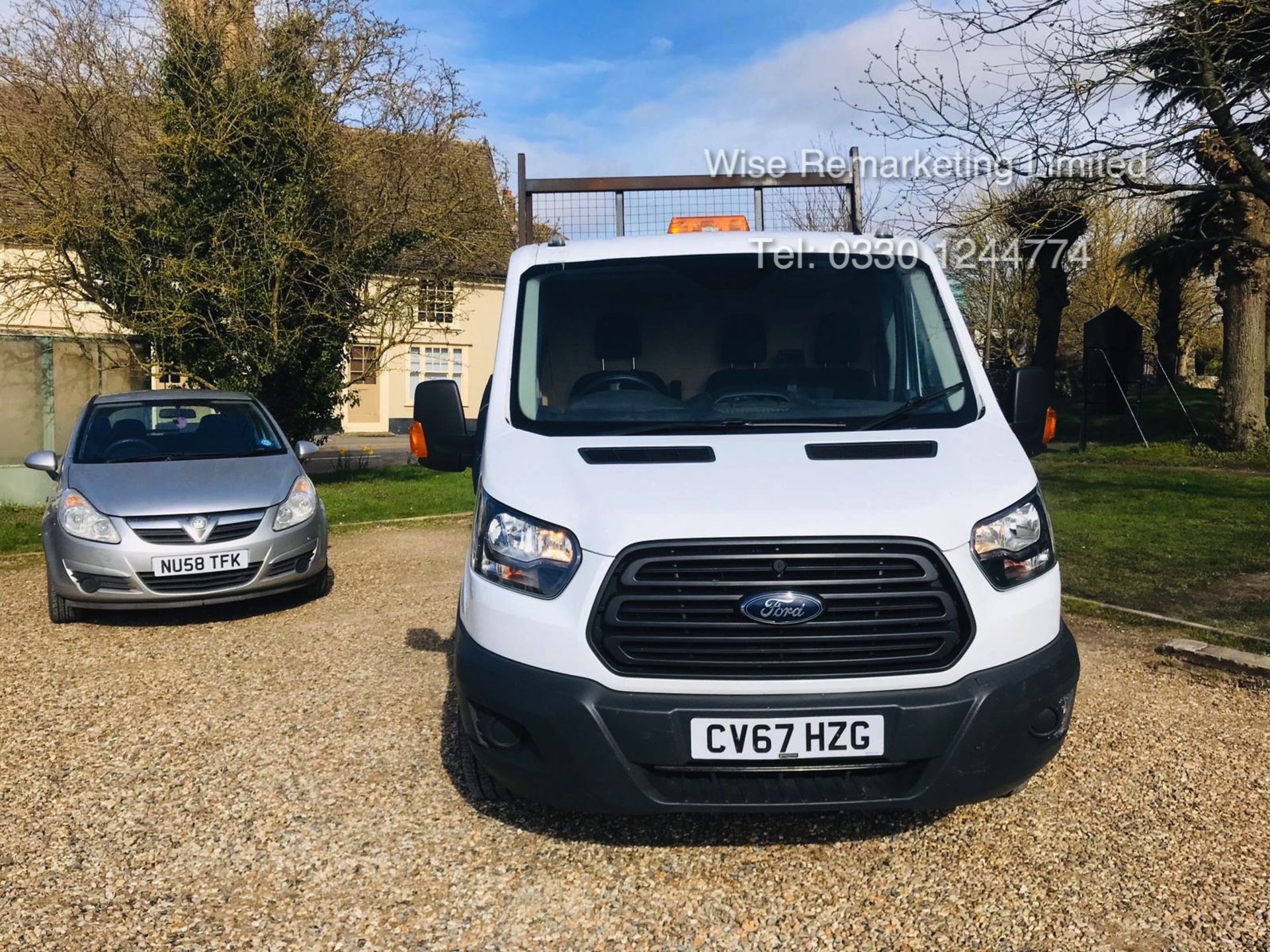 Ford Transit 350 2.0 TDCI Double Cab Tipper 2018 Model - 1 Owner From New - Image 3 of 15