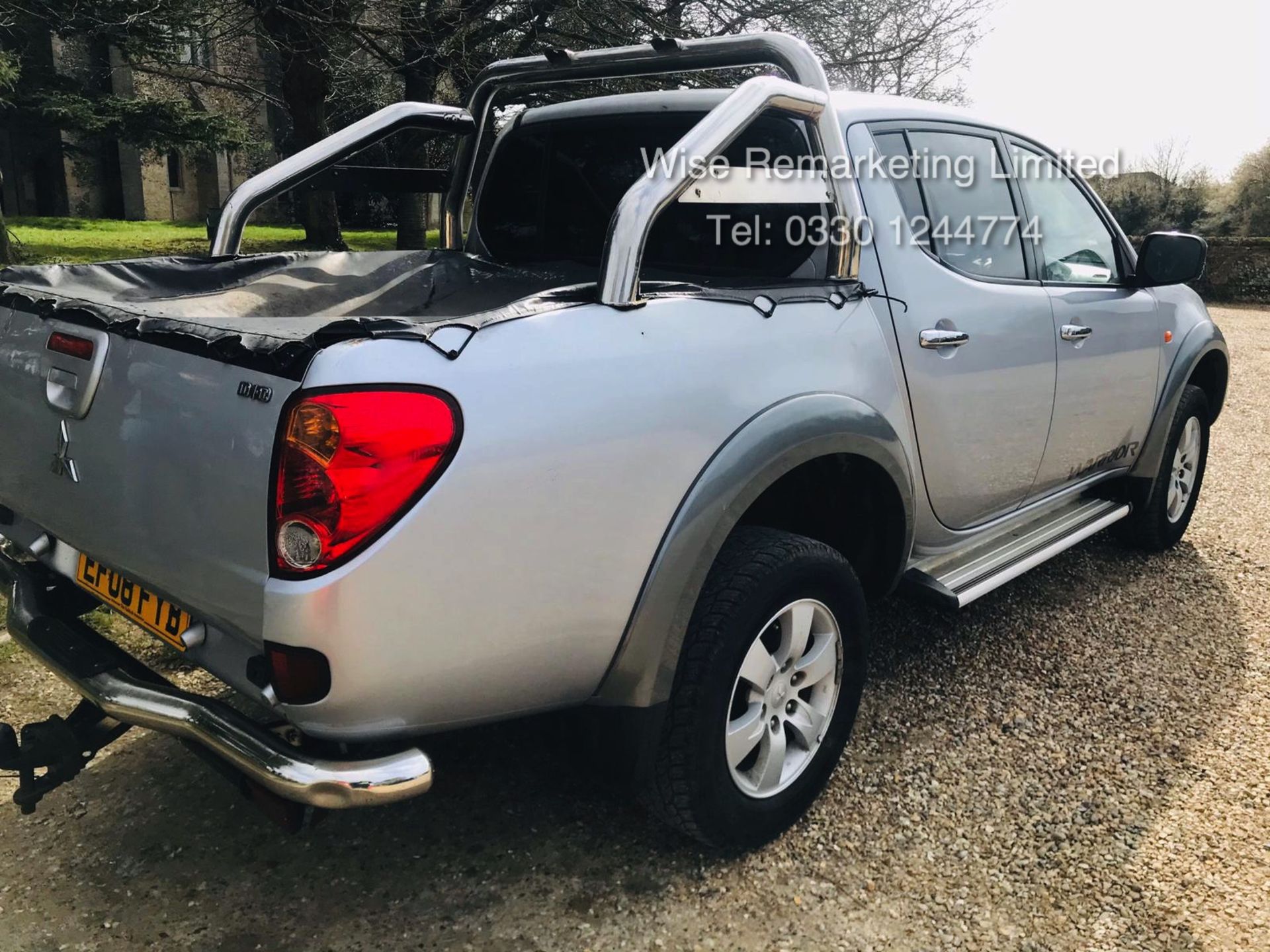 Mitsubishi L200 Warrior 2.5 DI-D Double Cab - Automatic - 2008 08 Reg - NO VAT - Image 3 of 25