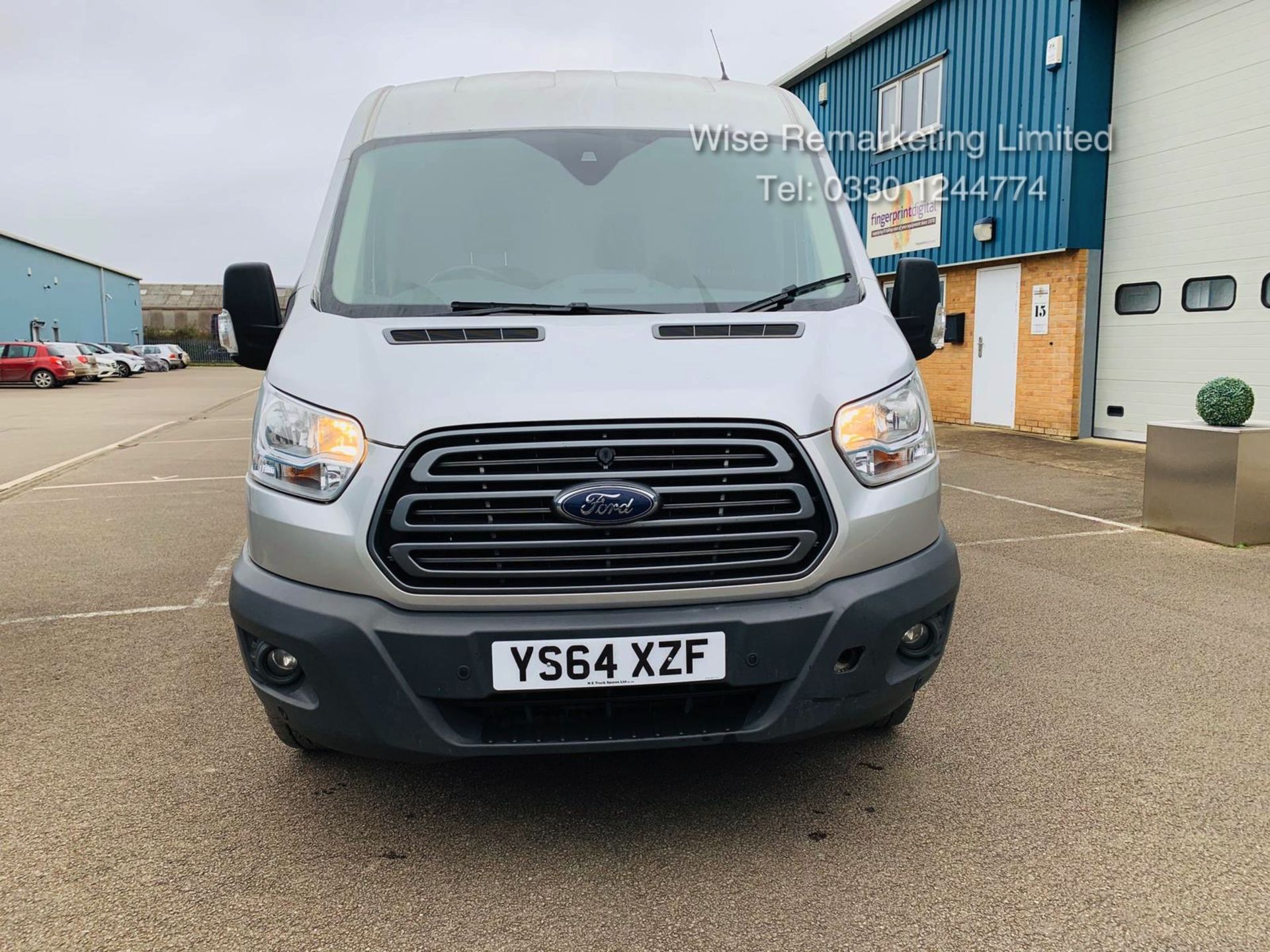 Ford Transit 350 2.2 TDCI Trend Van - 2015 Reg - Silver - 6 Speed - Ply Lined - Image 3 of 20