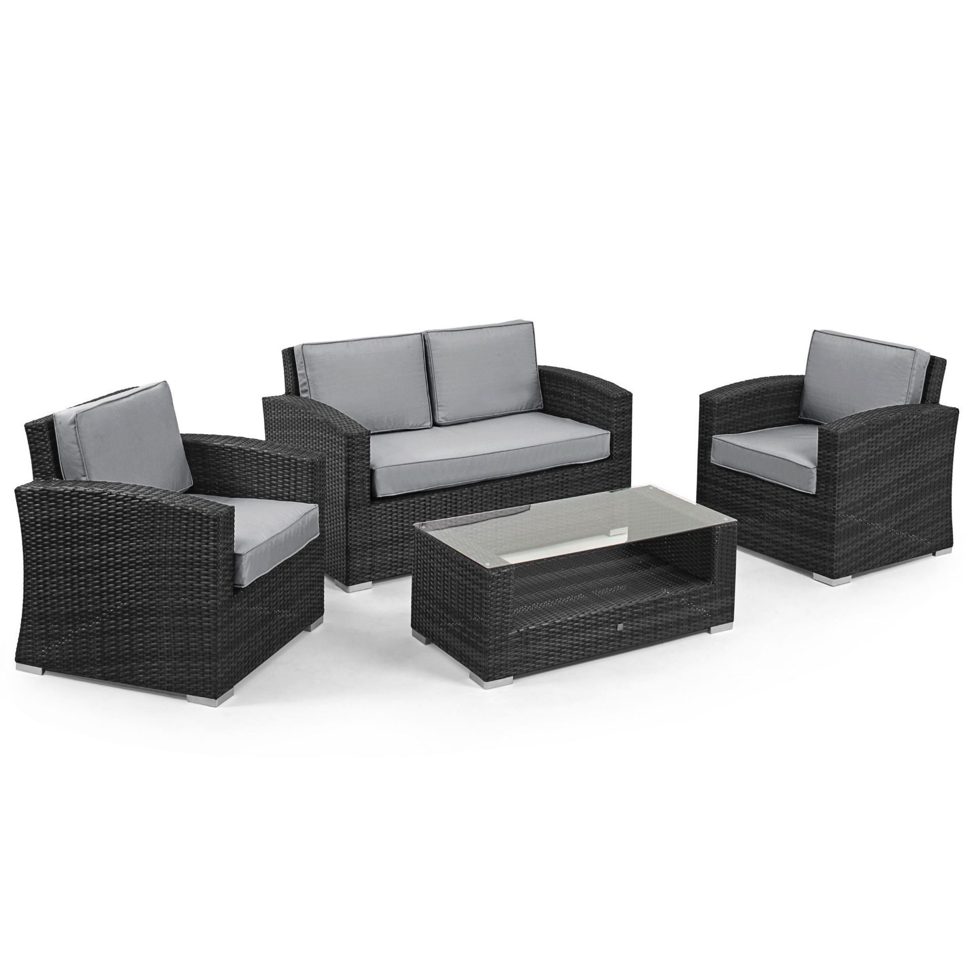 Rattan Kingston 2 Seat Sofa Outdoor Set (Grey) *BRAND NEW* - Image 2 of 3