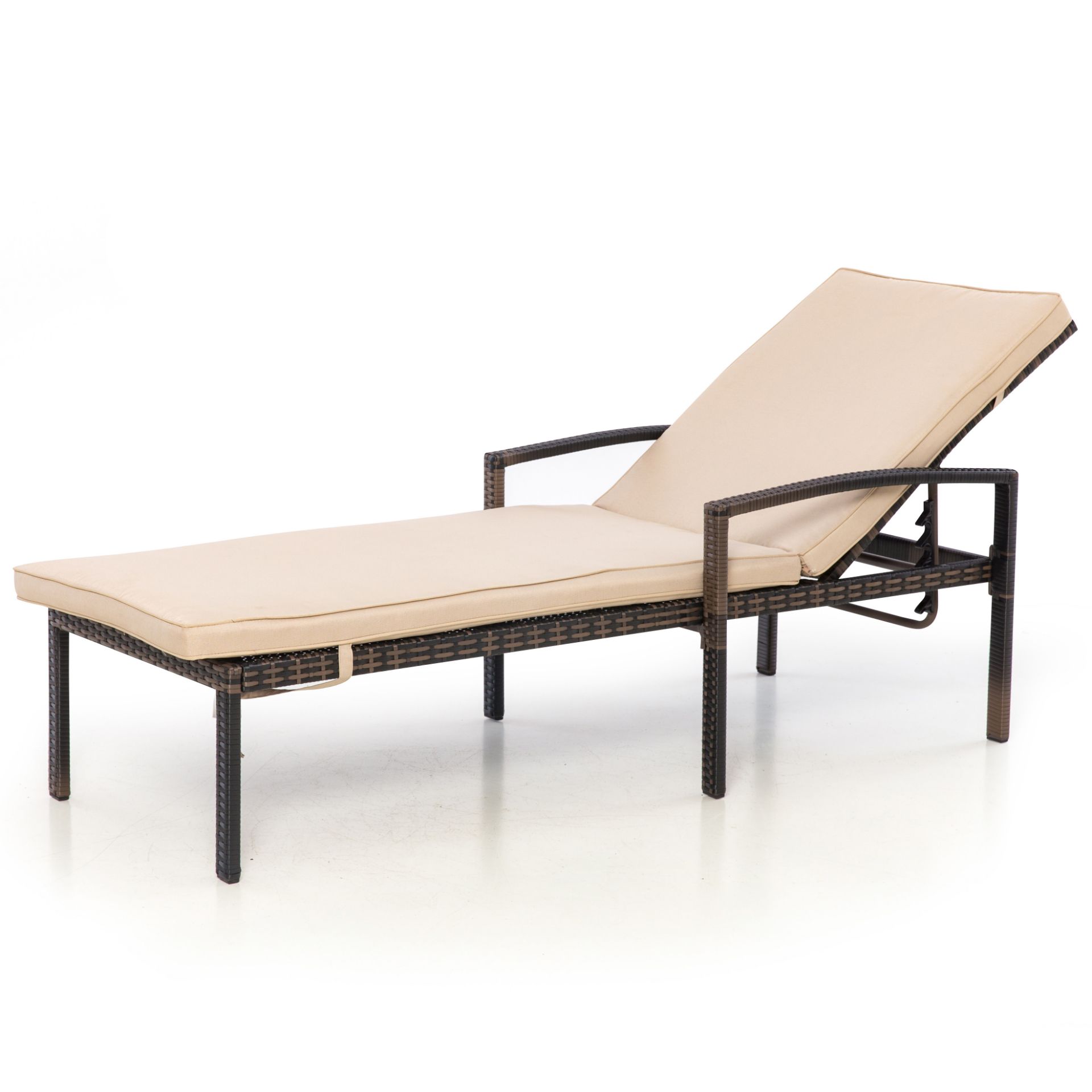 Rattan Austin SunLounger (Brown) *BRAND NEW* - Image 2 of 2