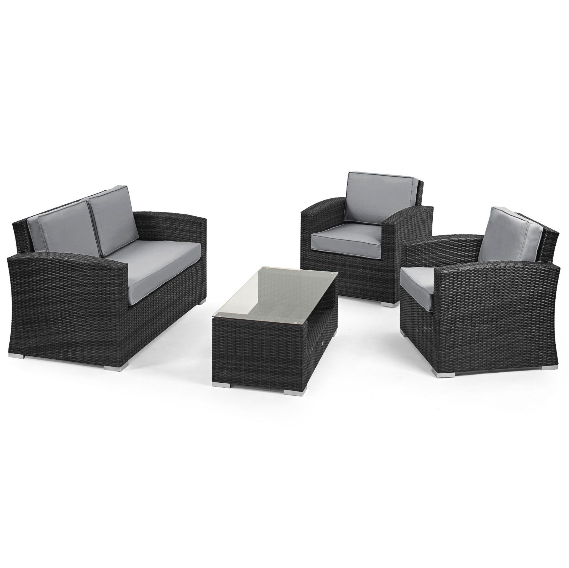 Rattan Kingston 2 Seat Sofa Outdoor Set (Grey) *BRAND NEW* - Image 3 of 3