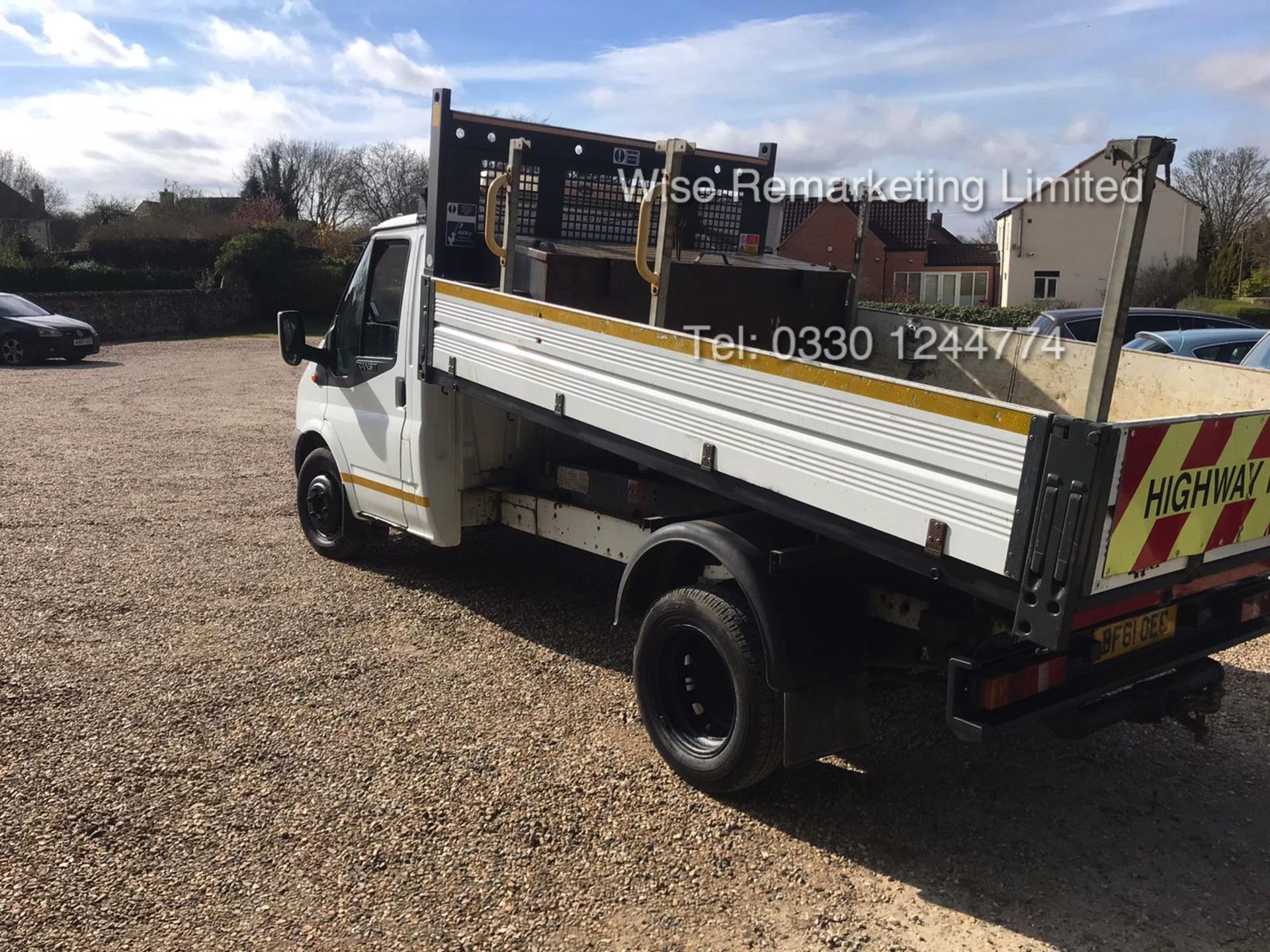 (RESERVE MET) Ford Transit 350 2.4 TDCI Tipper - 2012 Model - 1 Keeper From New -alloy body -3500kg - Image 3 of 20