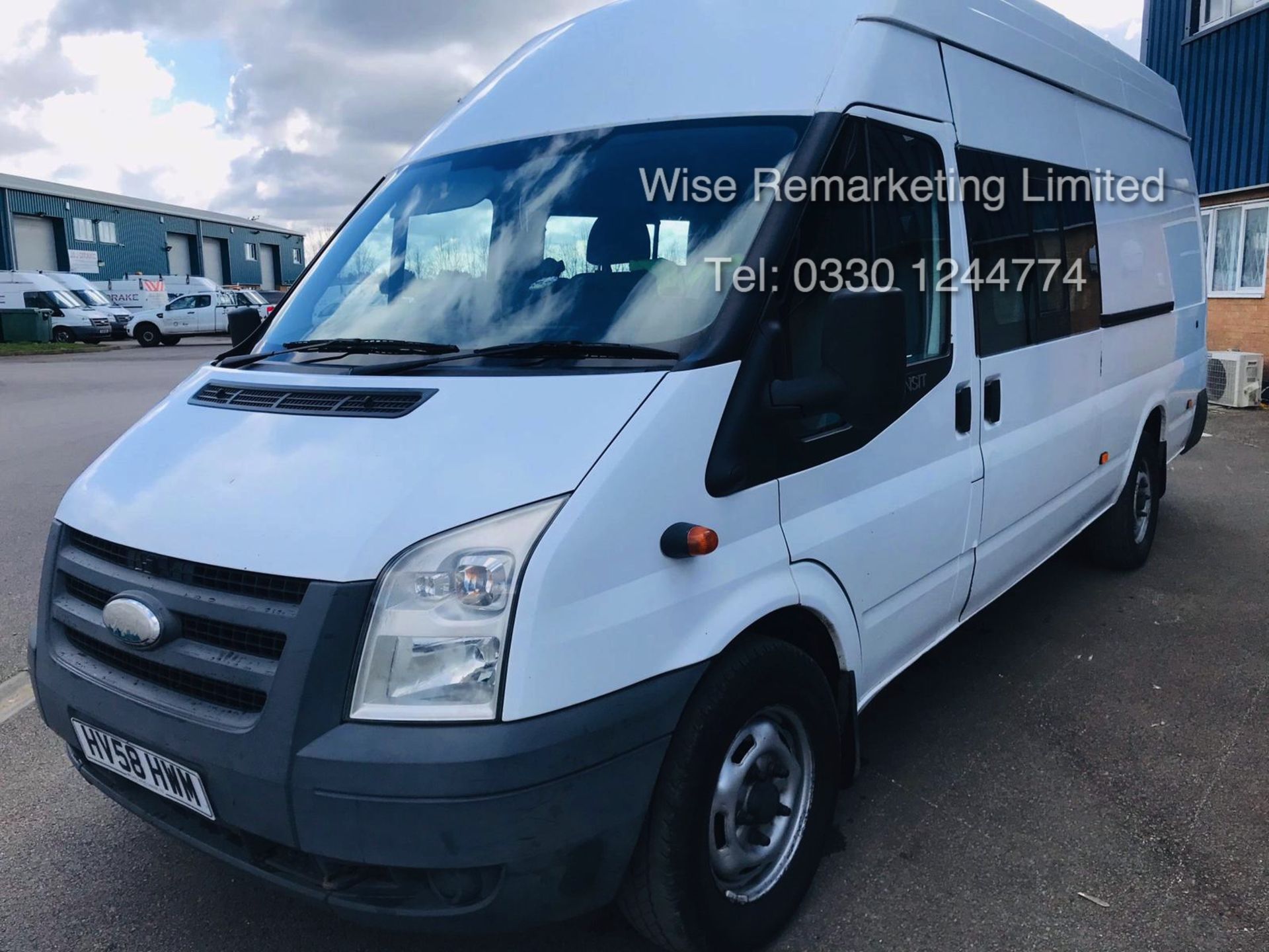 (RESERVE MET) Ford Transit T350L (140 BHP) 2.4 TDCI Crew Cab LWB - 2009 Reg - SAVE 20% NO VAT - Image 2 of 18