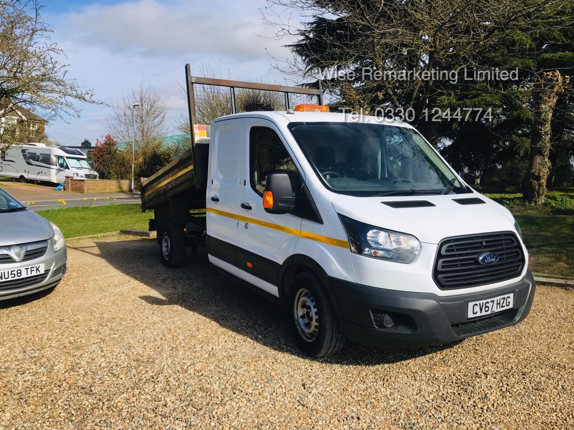 Ford Transit 350 2.0 TDCI Double Cab Tipper 2018 Model - 1 Owner From New