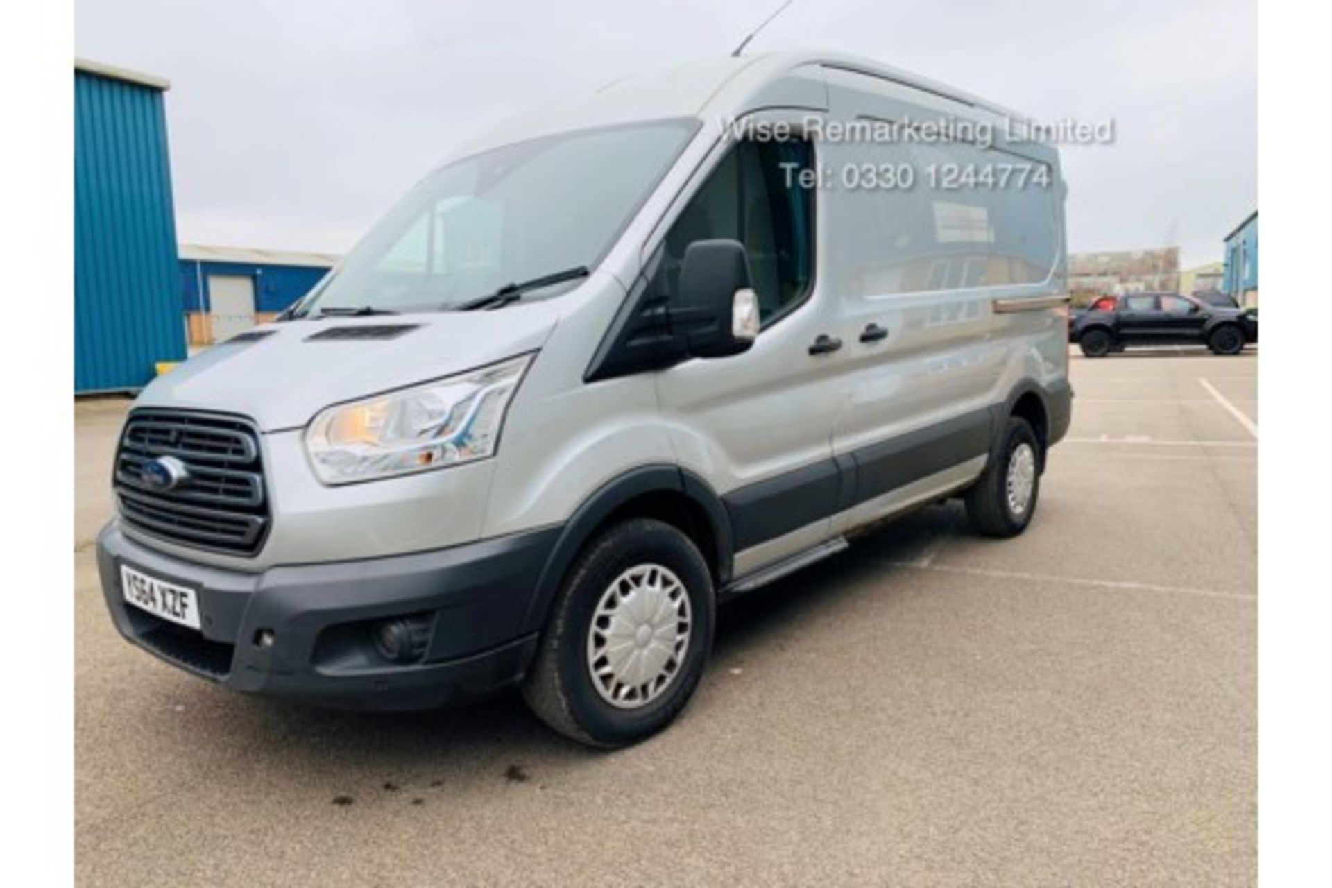 (RESERVE MET) Ford Transit 350 2.2 TDCI Trend Van - 2015 Reg - Silver - 6 Speed - Ply Lined - Image 6 of 20