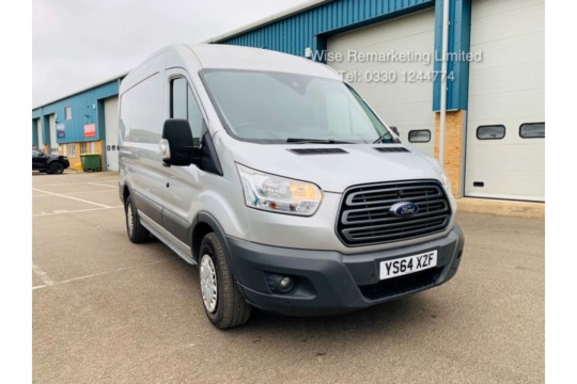 (RESERVE MET) Ford Transit 350 2.2 TDCI Trend Van - 2015 Reg - Silver - 6 Speed - Ply Lined