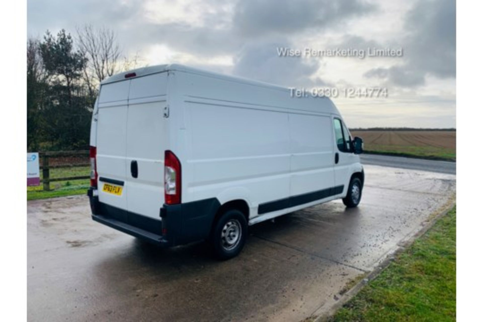 (RESERVE MET) Peugeot Boxer 335 2.2 HDi Long Wheel Base 2014 Reg - 1 Keeper From New - Image 4 of 17