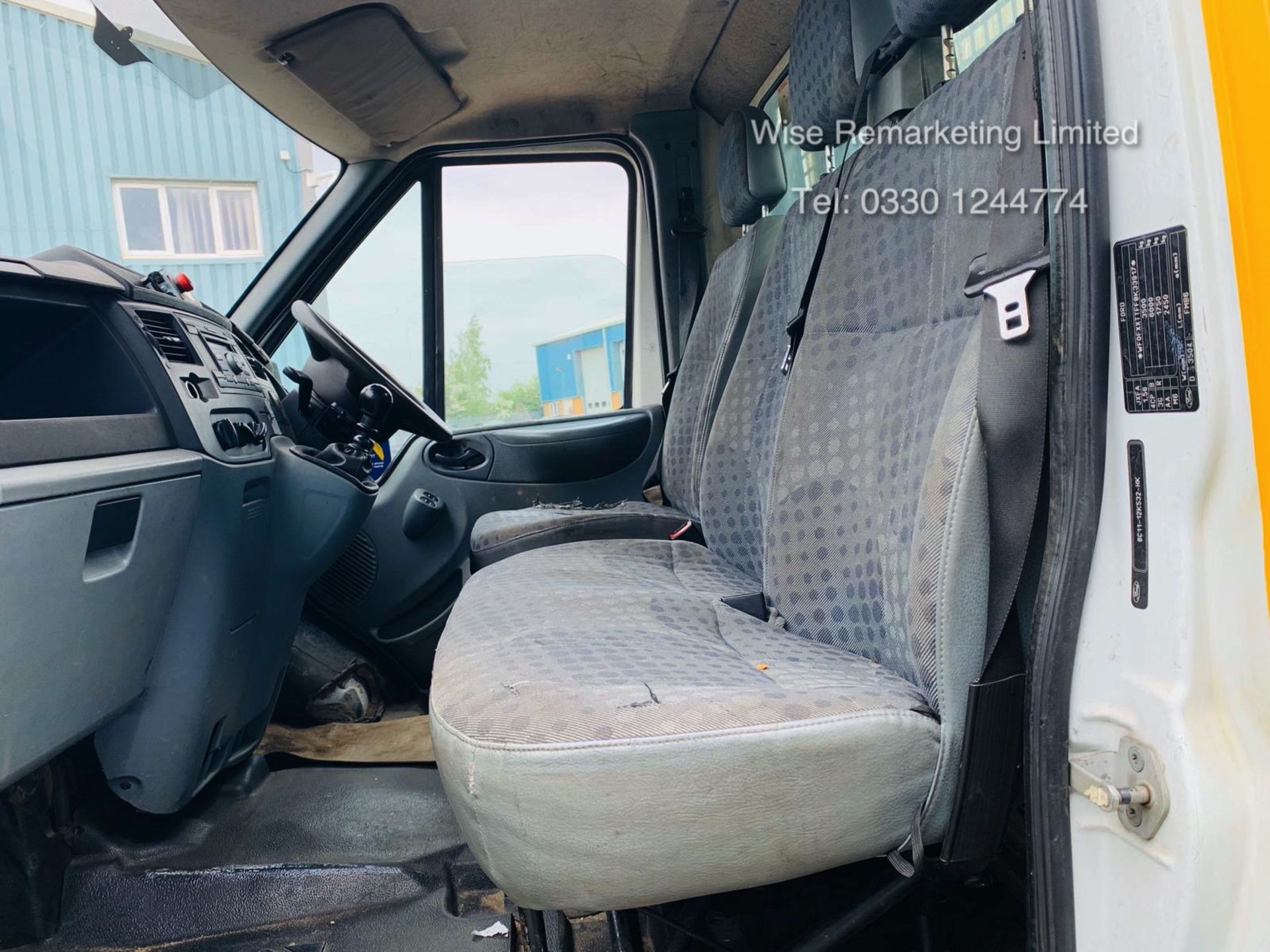 (RESRVE MET) Ford Transit T350m 2.4 TDCI Tipper - 2009 Model - Twin Rear Wheels - MOT Until Mar 2021 - Image 9 of 15