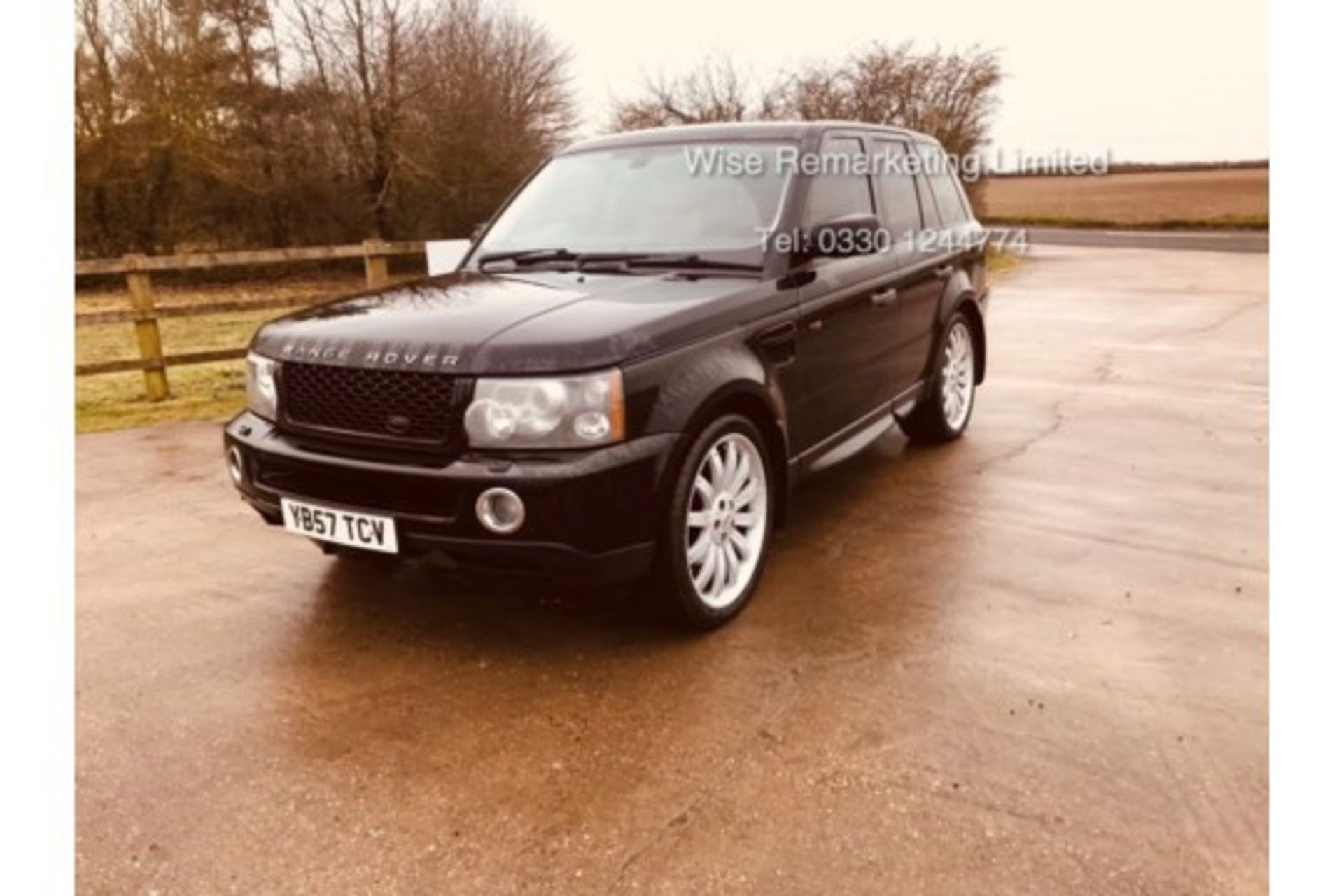 (RESERVE MET) Range Rover Sport 2.7 TDV6 HSE Auto - 2008 Model - Cream Leather - Sat Nav -