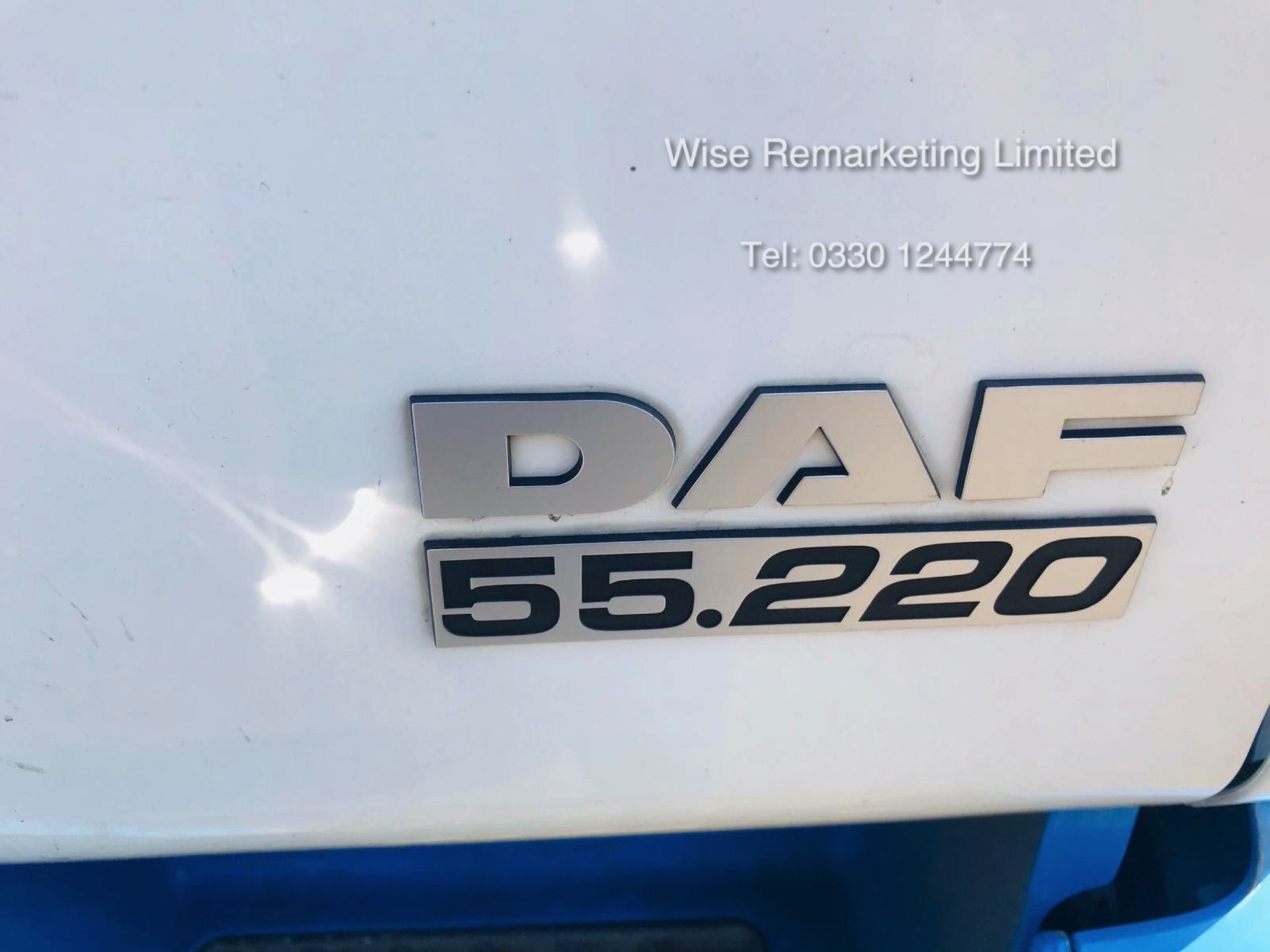 (RESERVE MET) Daf LF 55.220 Curtainsider (6692cc) Auto - 2011 11 Reg - Tail Lift - Air Con - NO VAT - Image 9 of 17