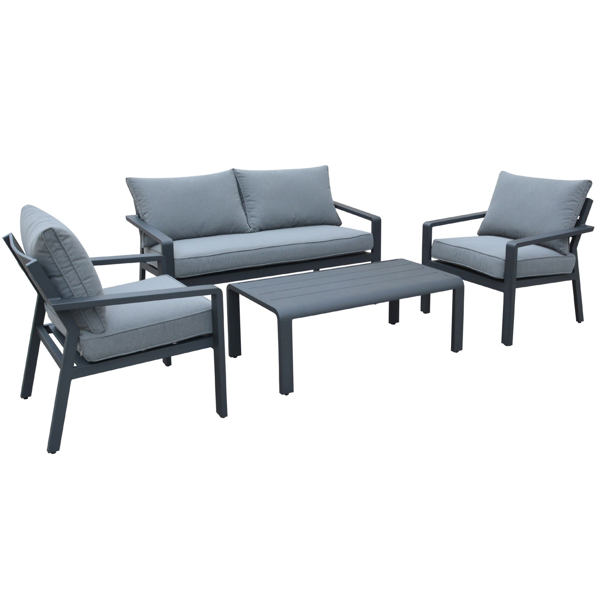 Verona Outdoor/Garden Aluminium 2 Seat Sofa Set (BRAND NEW) - Image 3 of 7