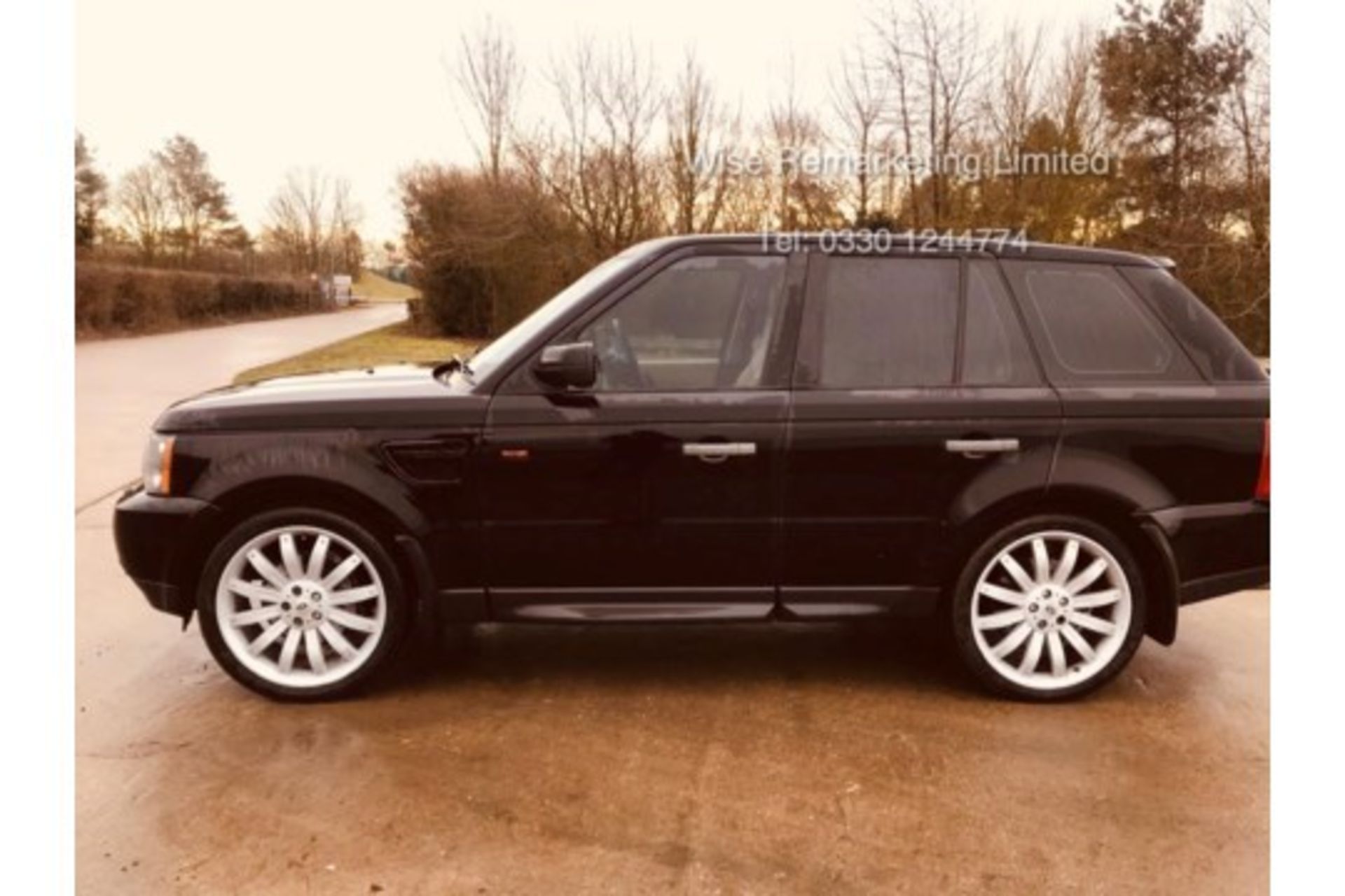 (RESERVE MET) Range Rover Sport 2.7 TDV6 HSE Auto - 2008 Model - Cream Leather - Sat Nav - - Image 5 of 19