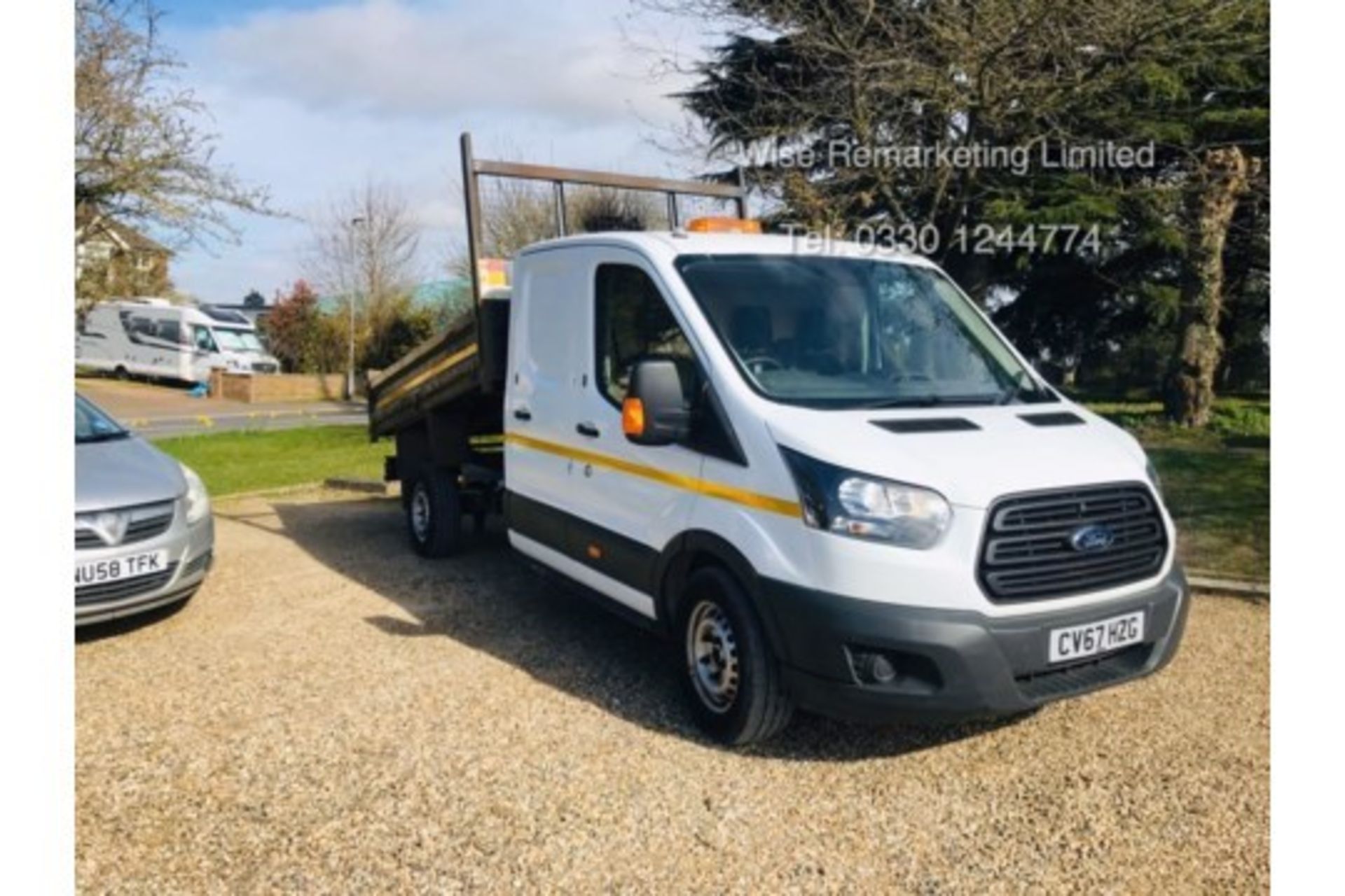 Ford Transit 350 2.0 TDCI Double Cab Tipper 2018 Model - 1 Owner From New