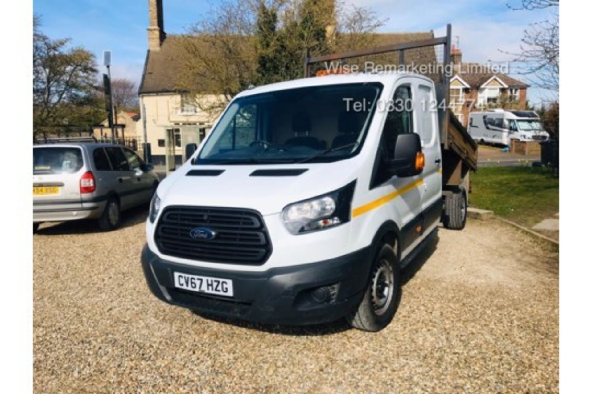 Ford Transit 350 2.0 TDCI Double Cab Tipper 2018 Model - 1 Owner From New - Image 3 of 15