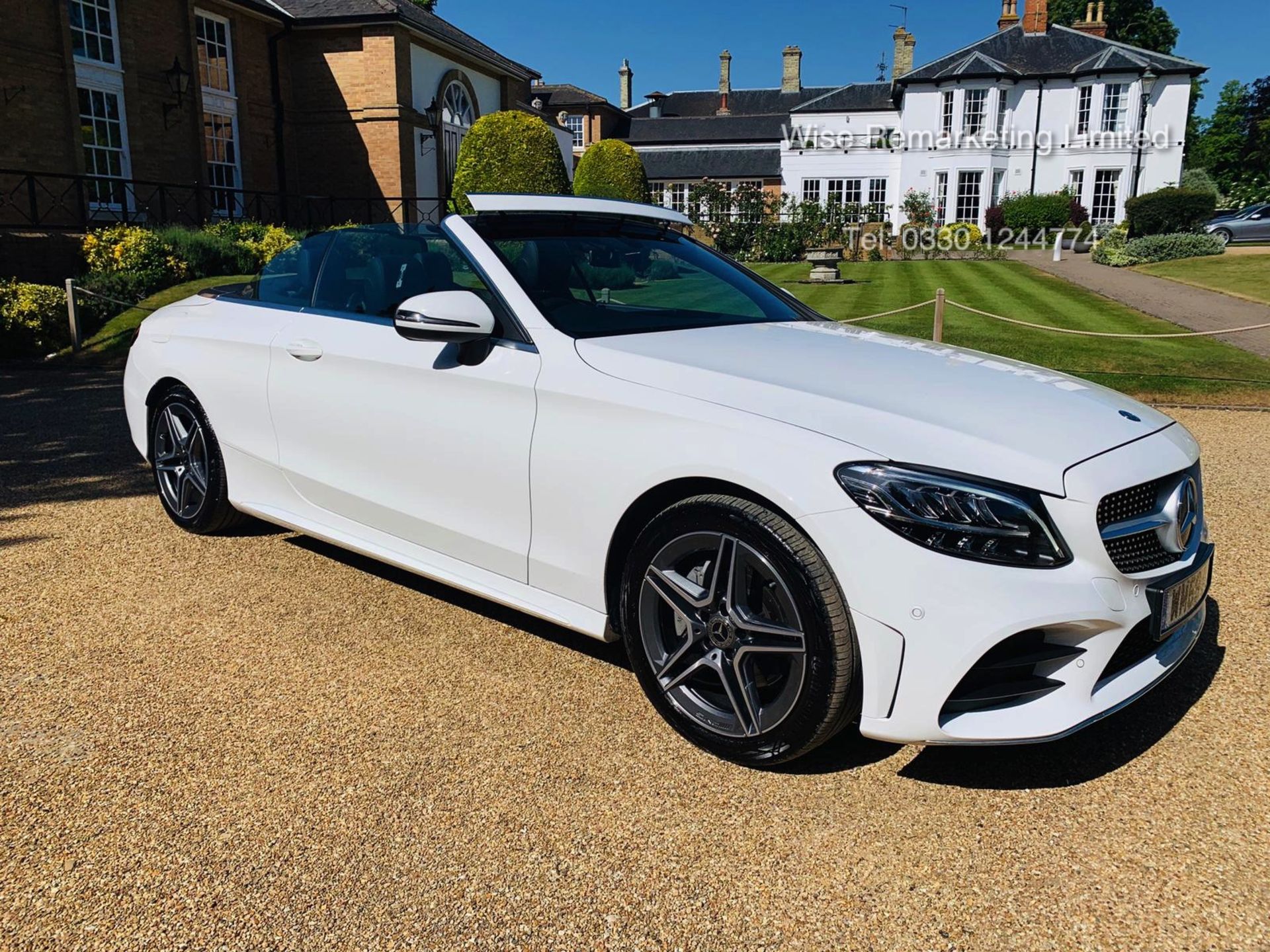 (RESERVE MET) Mercedes C220d AMG Line Convertible 9G Tronic - 2019 Reg -1 Owner - 10K NEW SHAPE!!!