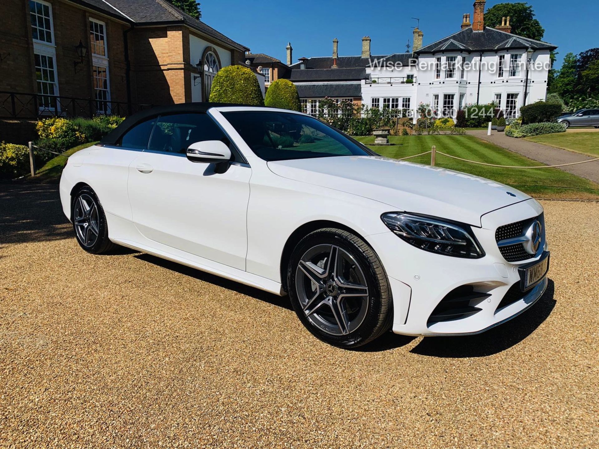 (RESERVE MET) Mercedes C220d AMG Line Convertible 9G Tronic - 2019 Reg -1 Owner - 10K NEW SHAPE!!! - Image 3 of 48