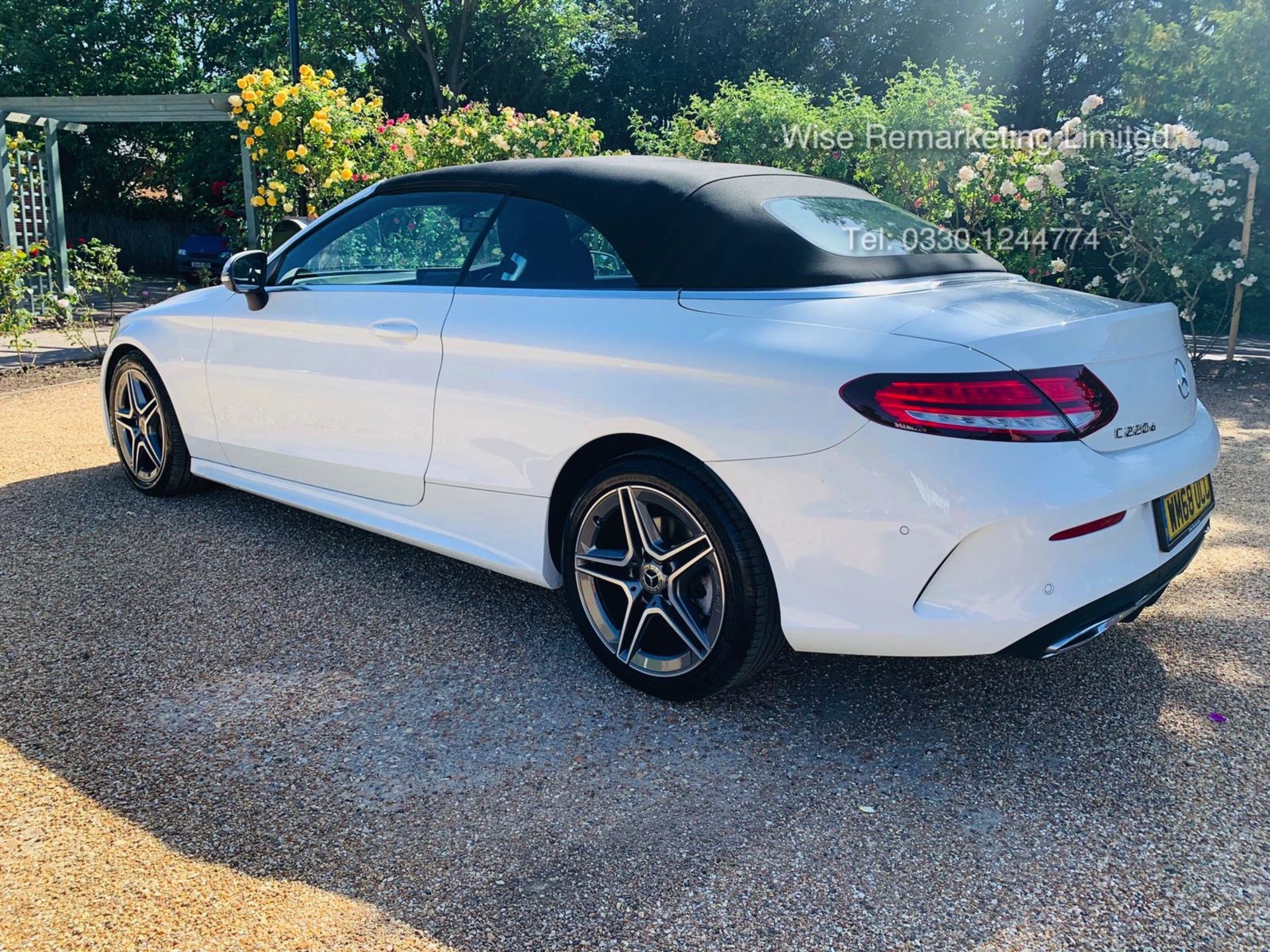 (RESERVE MET) Mercedes C220d AMG Line Convertible 9G Tronic - 2019 Reg -1 Owner - 10K NEW SHAPE!!! - Image 7 of 48