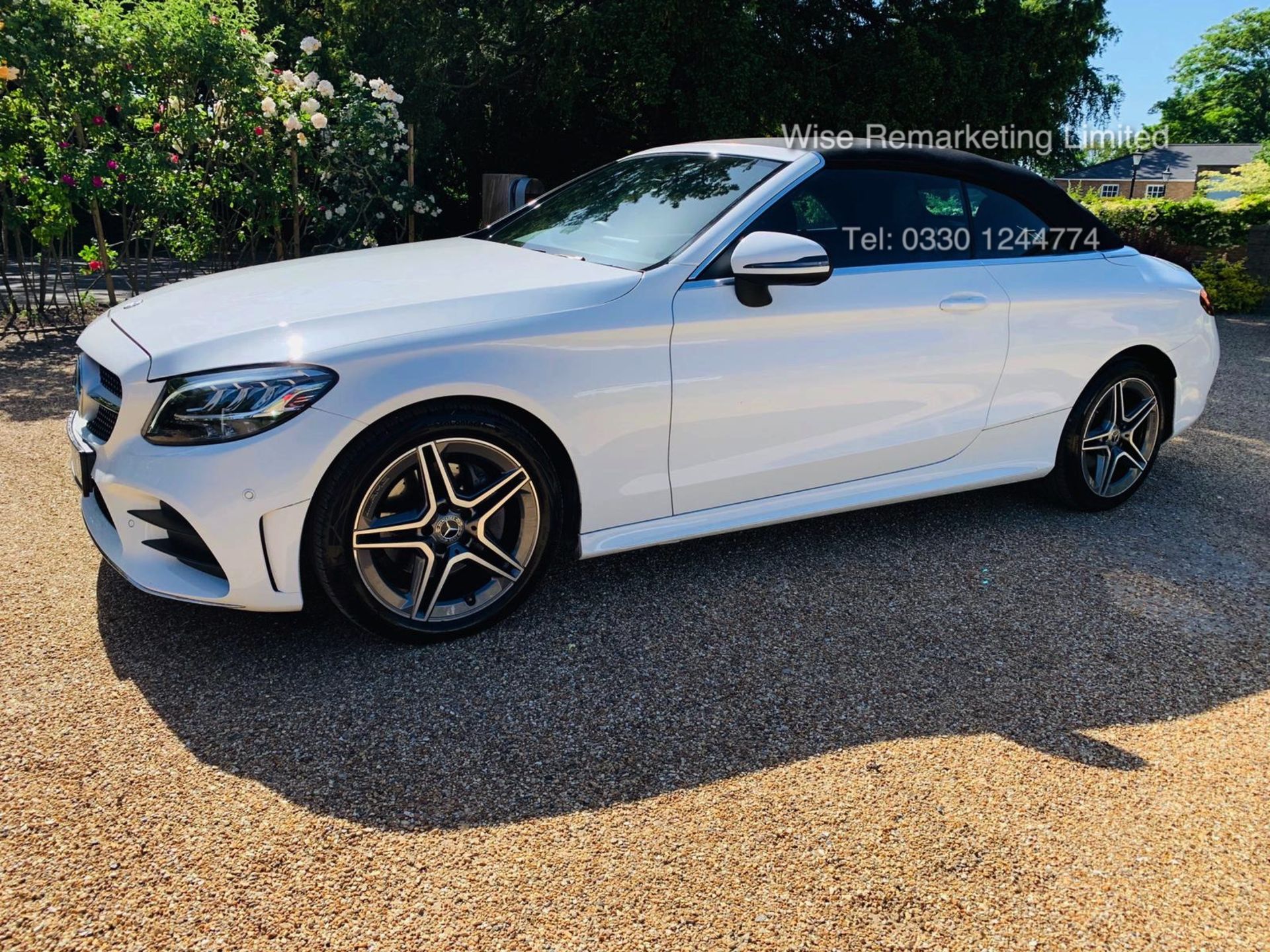 (RESERVE MET) Mercedes C220d AMG Line Convertible 9G Tronic - 2019 Reg -1 Owner - 10K NEW SHAPE!!! - Image 12 of 48