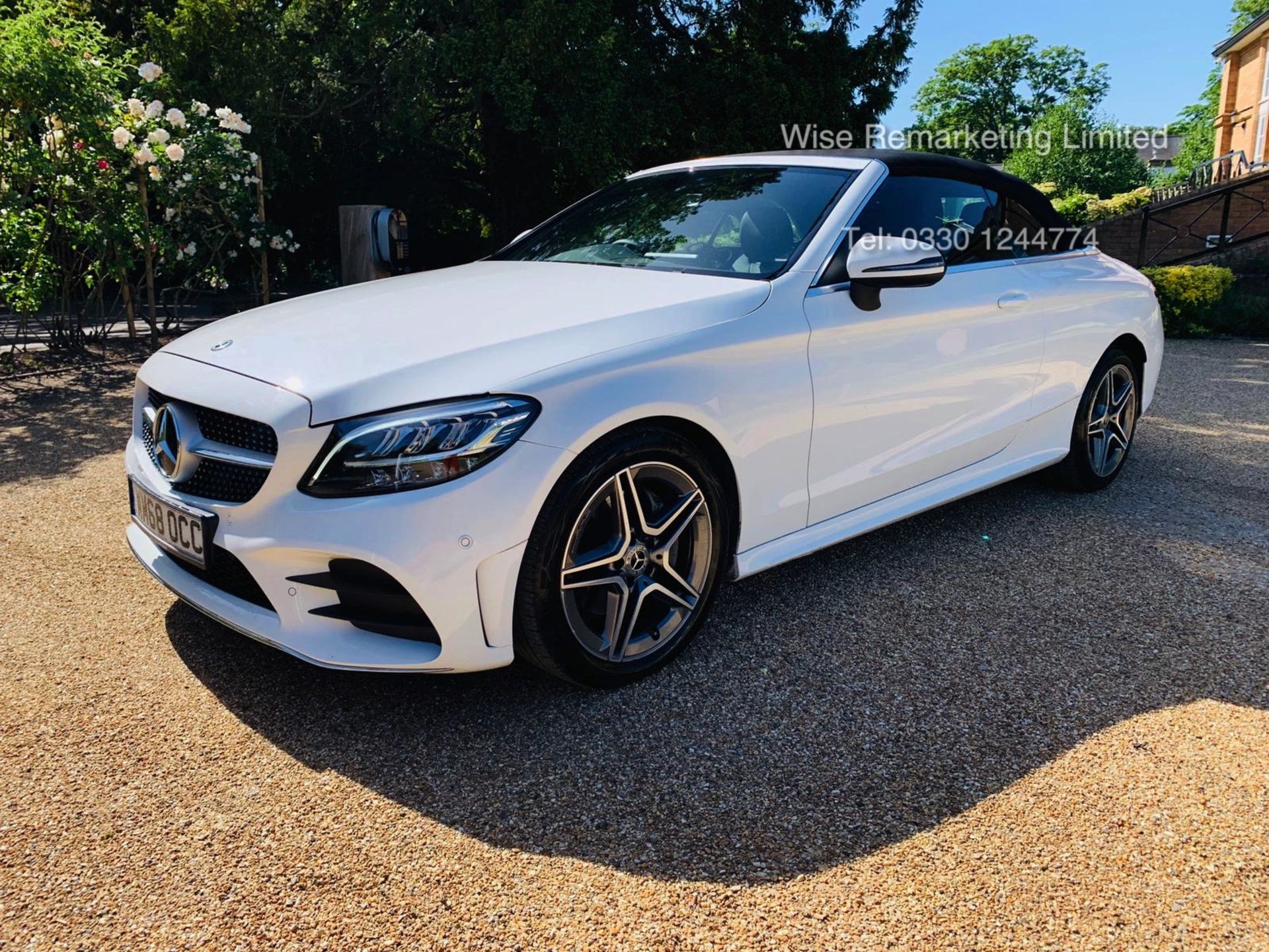 (RESERVE MET) Mercedes C220d AMG Line Convertible 9G Tronic - 2019 Reg -1 Owner - 10K NEW SHAPE!!! - Image 11 of 48