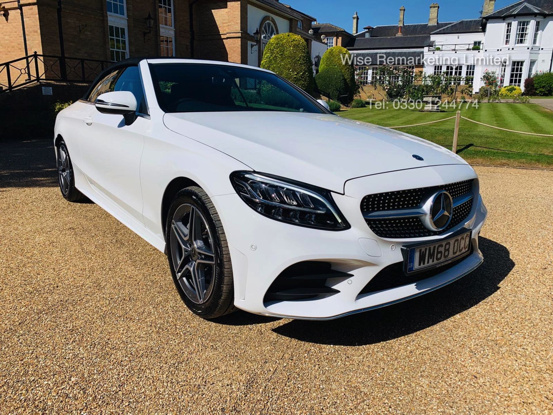 (RESERVE MET) Mercedes C220d AMG Line Convertible 9G Tronic - 2019 Reg -1 Owner - 10K NEW SHAPE!!! - Image 8 of 48