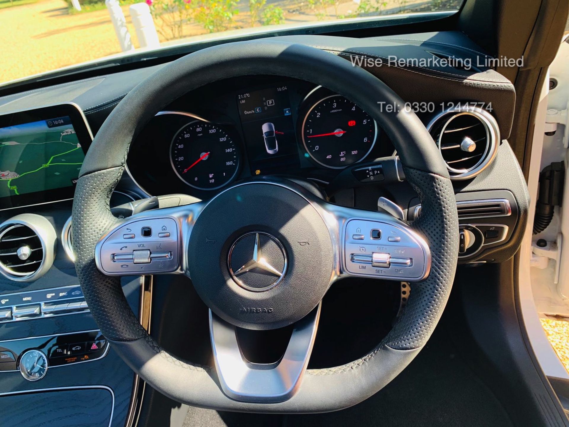 (RESERVE MET) Mercedes C220d AMG Line Convertible 9G Tronic - 2019 Reg -1 Owner - 10K NEW SHAPE!!! - Image 17 of 48