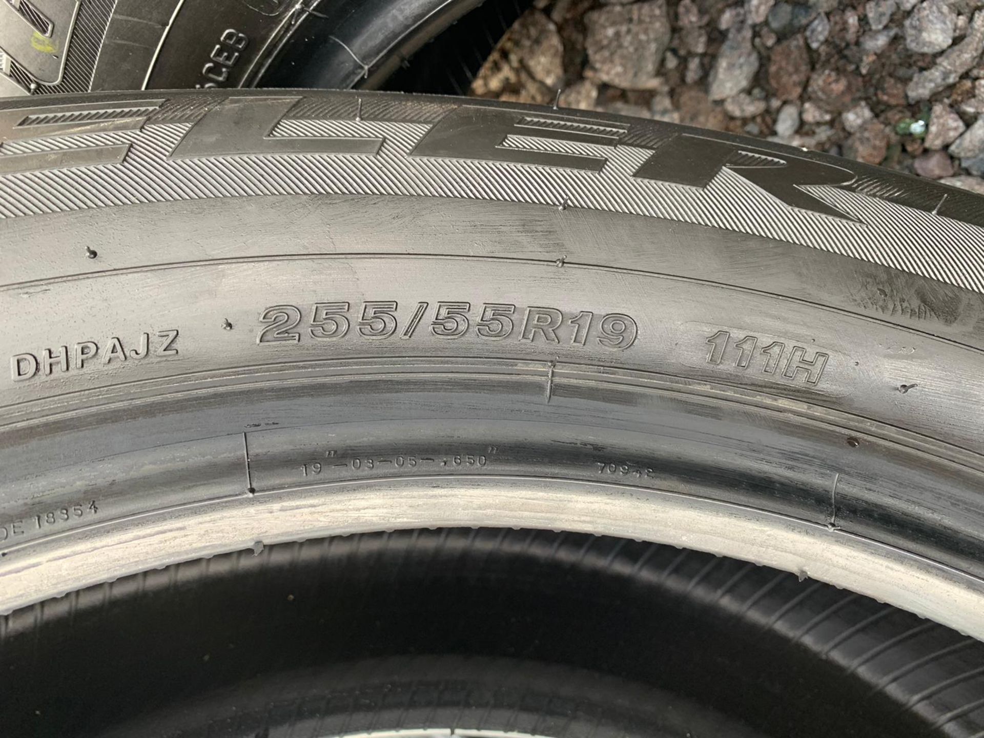 Bridgestone Dueler H/P Sport 255/55R19 111H 4x4 Tyres (X4 TYRES) - Fits Various Cars (BRAND NEW) - Image 8 of 8