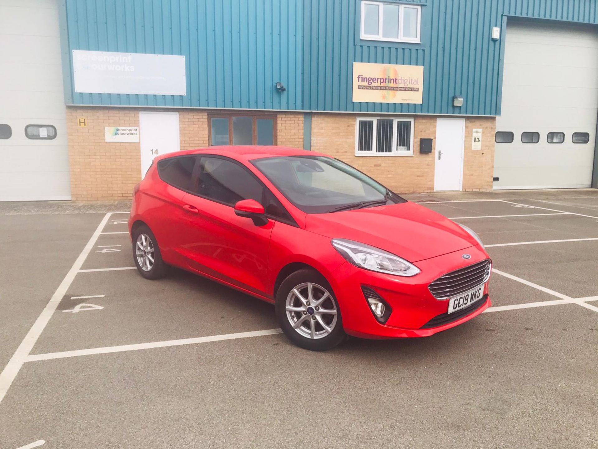 (RESERVE MET) Ford Fiesta 1.0 Zetec 3dr Hatchback - 2019 19 Reg - 1 Owner From New - ONLY 14K MILES - Image 2 of 30