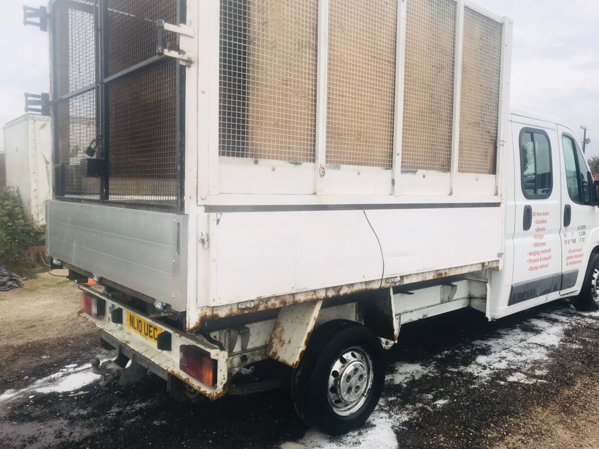 (RESERVE MET) Citroen Relay 35 2.2 HDI LWB Tipper Crew Cab - 2010 10 Reg - SH - 1 Owner - NO VAT - Image 9 of 29