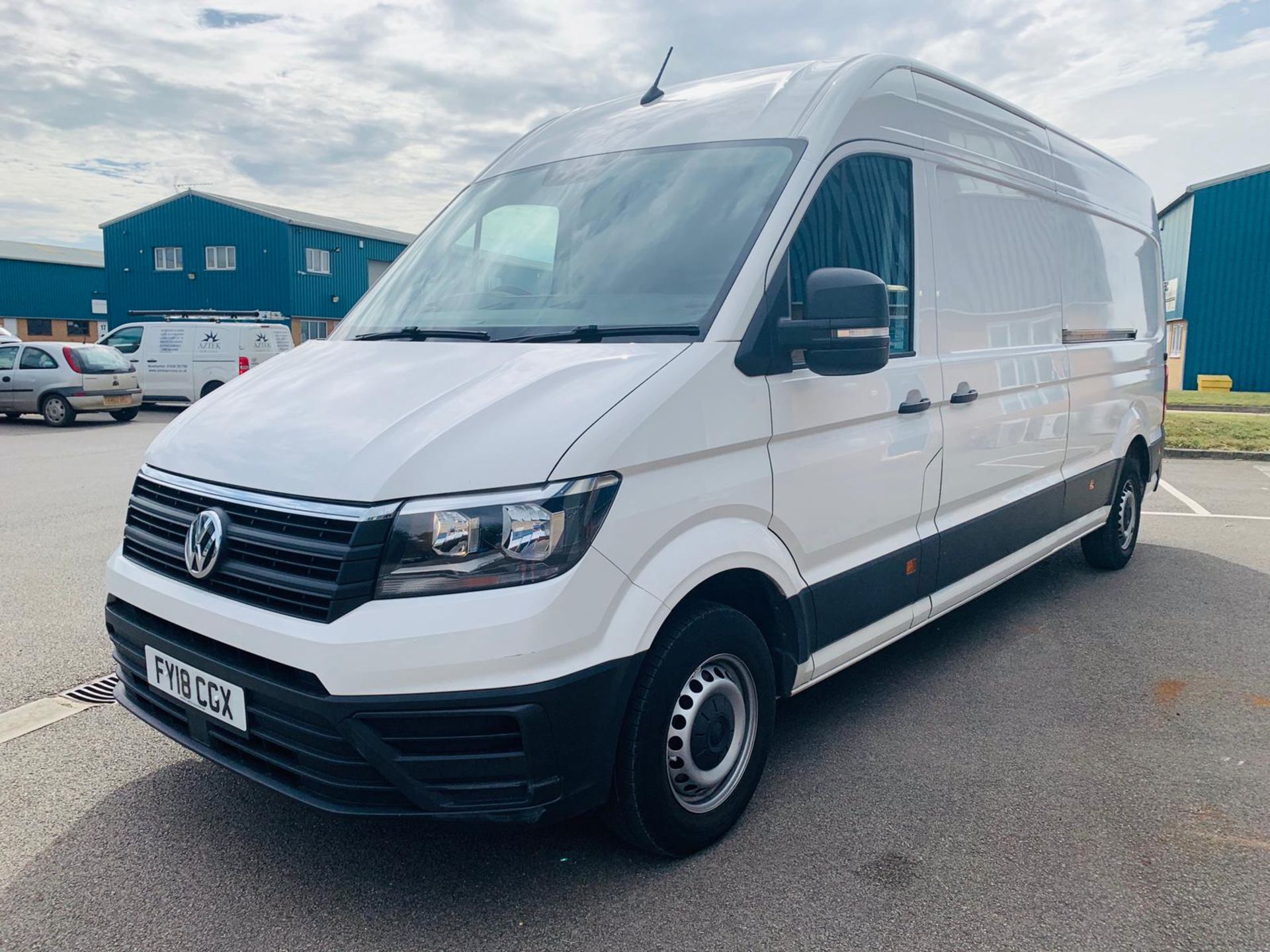 (RESERVE MET) Volkswagen Crafter CR35 Trendline 2.0 TDI LWB - 2018 18 Reg - FSH - 1 Owner - Euro6