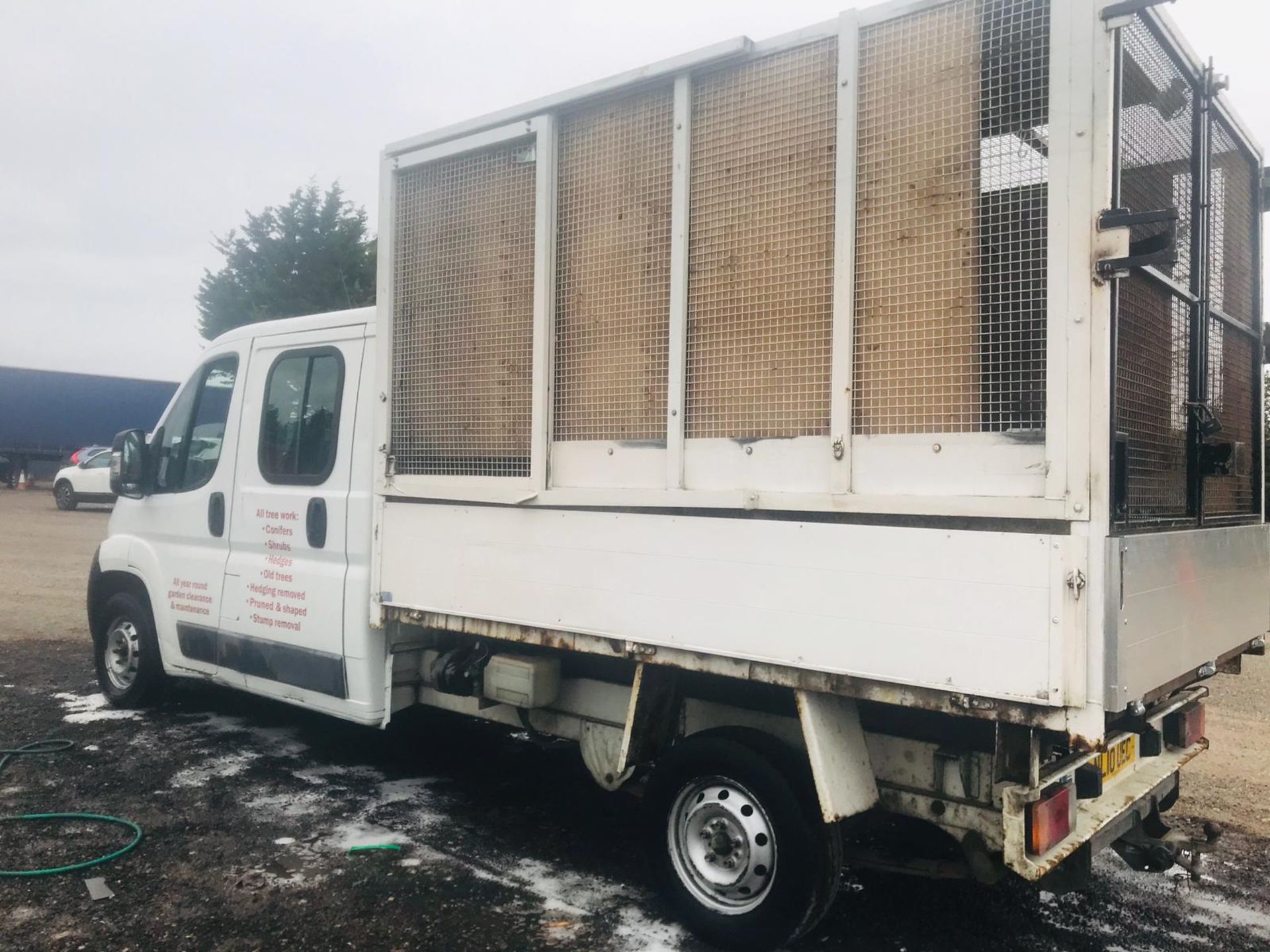 (RESERVE MET) Citroen Relay 35 2.2 HDI LWB Tipper Crew Cab - 2010 10 Reg - SH - 1 Owner - NO VAT - Image 7 of 29