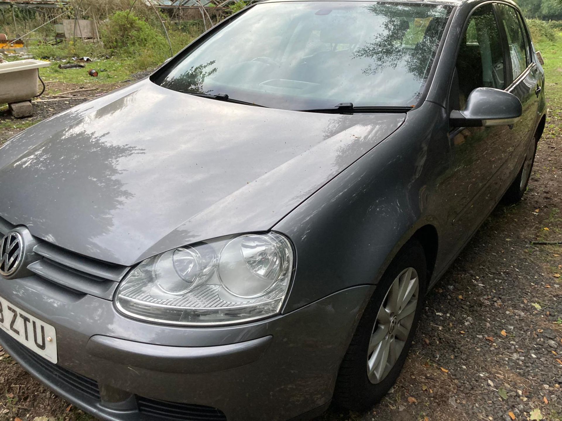 (Reserve Met) Volkswagen Golf 1.9 TDI Match - 2008 08 Reg - Metallic Grey - Alloy Wheels - Bild 3 aus 10