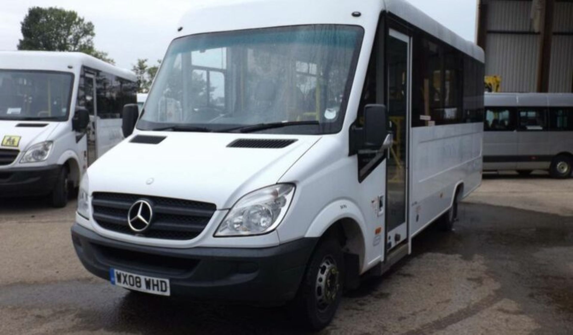 (RESERVE MET)Mercedes-Benz Sprinter Cdi Welfare Bus 2008 Reg - Elec Door - 150 Bhp - Twin Rear Axle- - Image 2 of 12