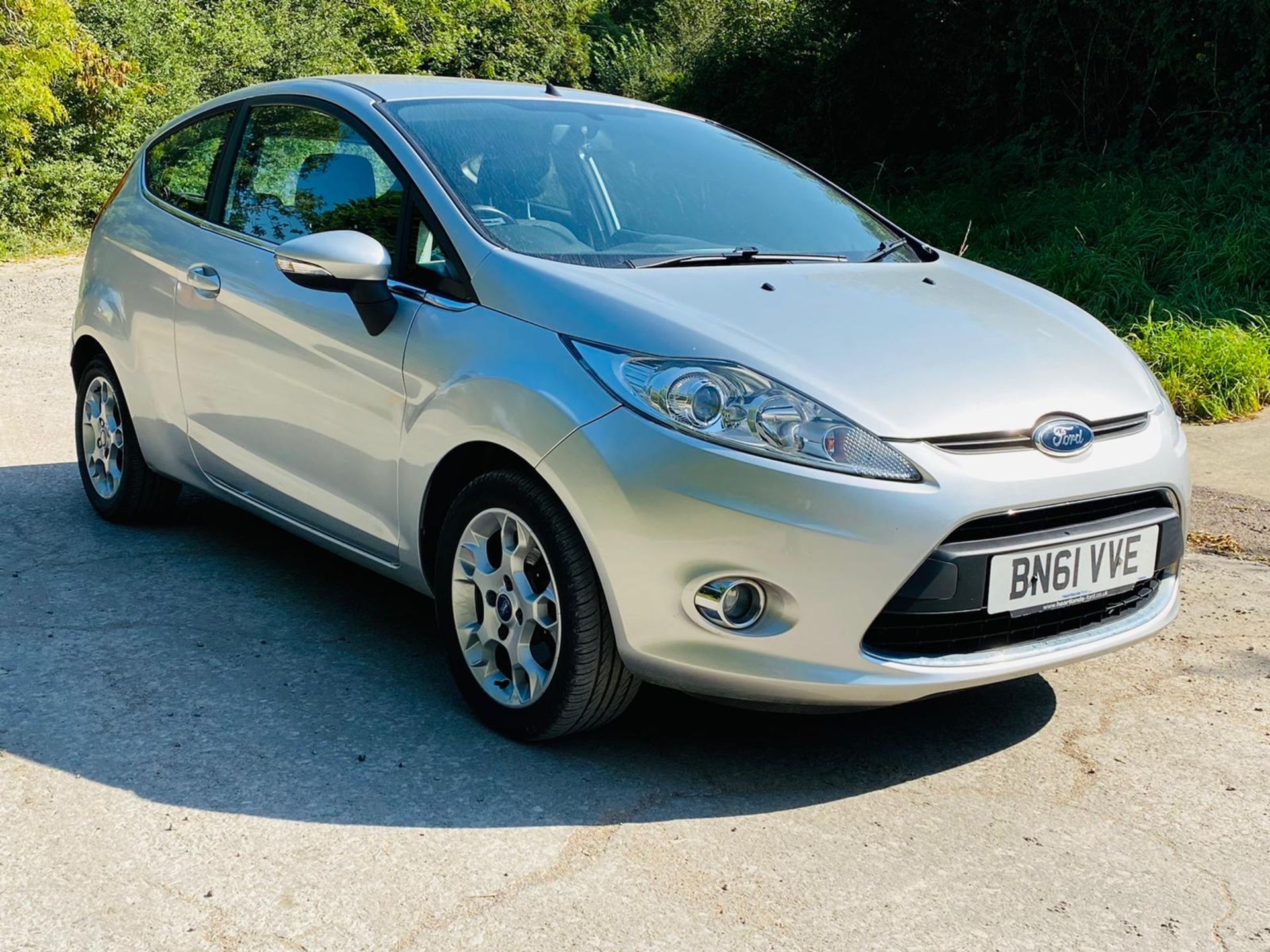 (RESERVE MET) Ford Fiesta 1.2 Zetec 80Bhp 2011 (61) Reg - Air Con - Metallic Silver - ULEZ Compliant