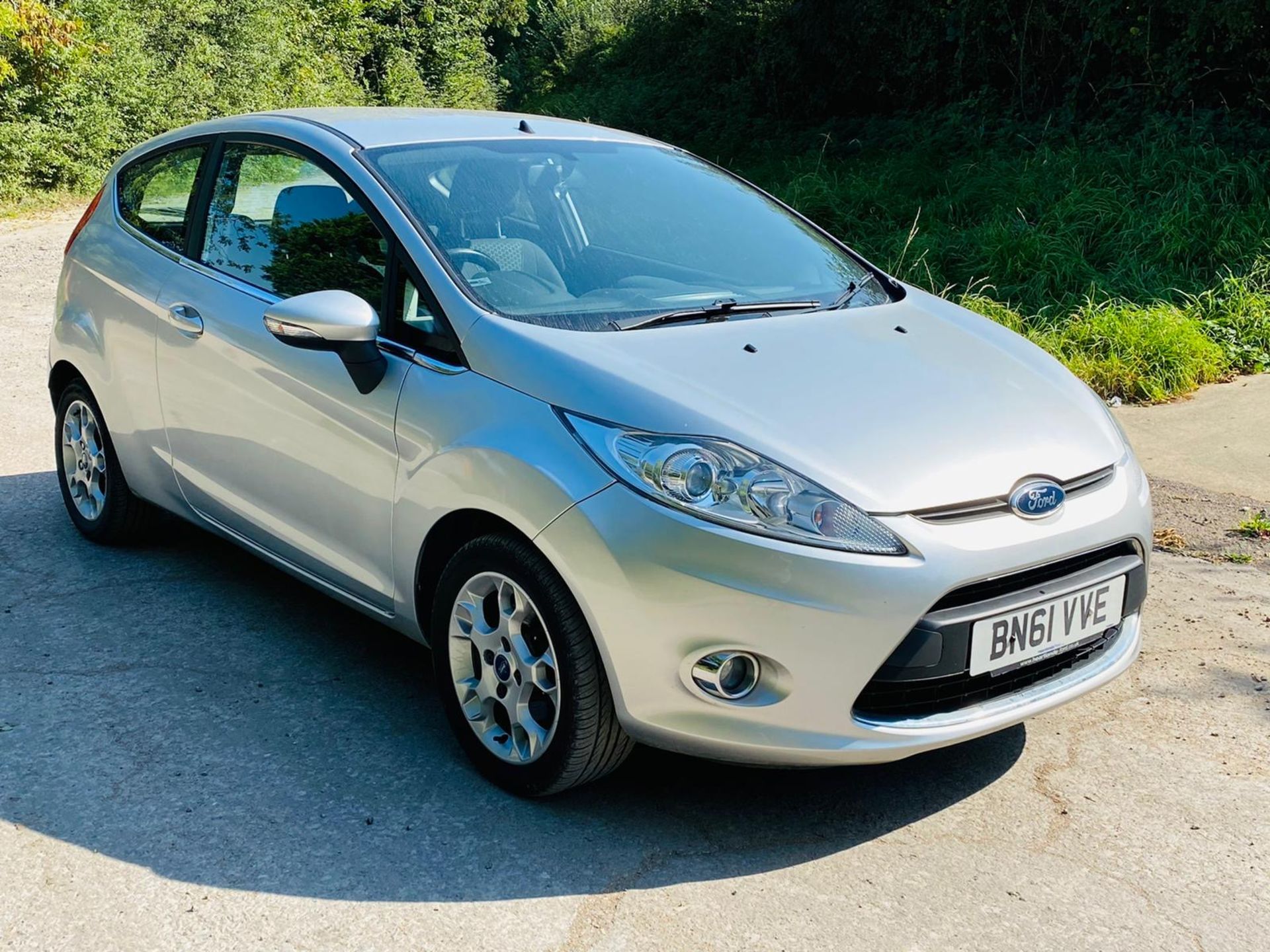 (RESERVE MET) Ford Fiesta 1.2 Zetec 80Bhp 2011 (61) Reg - Air Con - Metallic Silver - ULEZ Compliant - Image 5 of 28