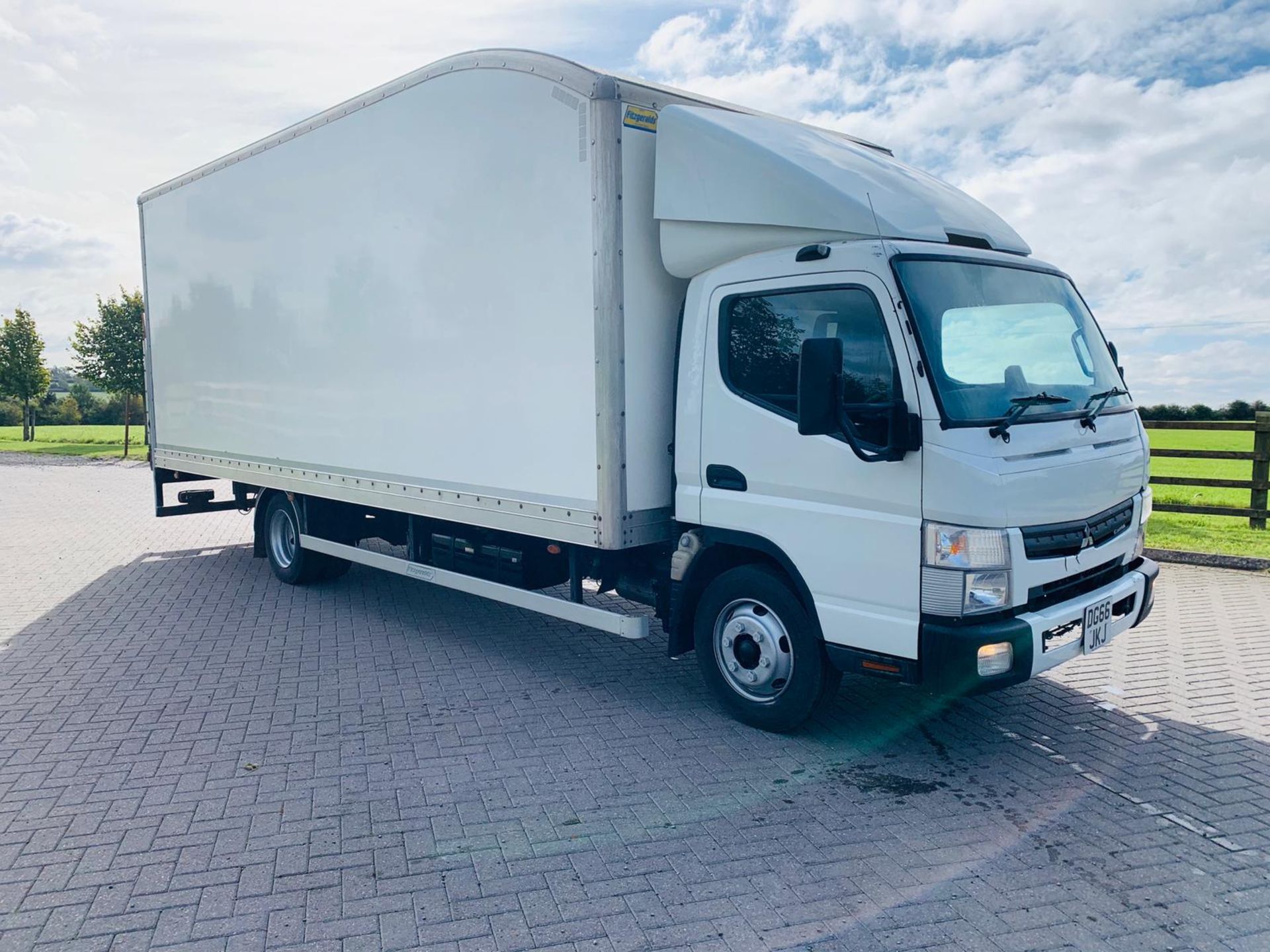 Mitsubishi Canter 7C15 47 3.0 TD - 7.5 Tonne Box Body - 2017 Model - Tail Lift - Euro 6