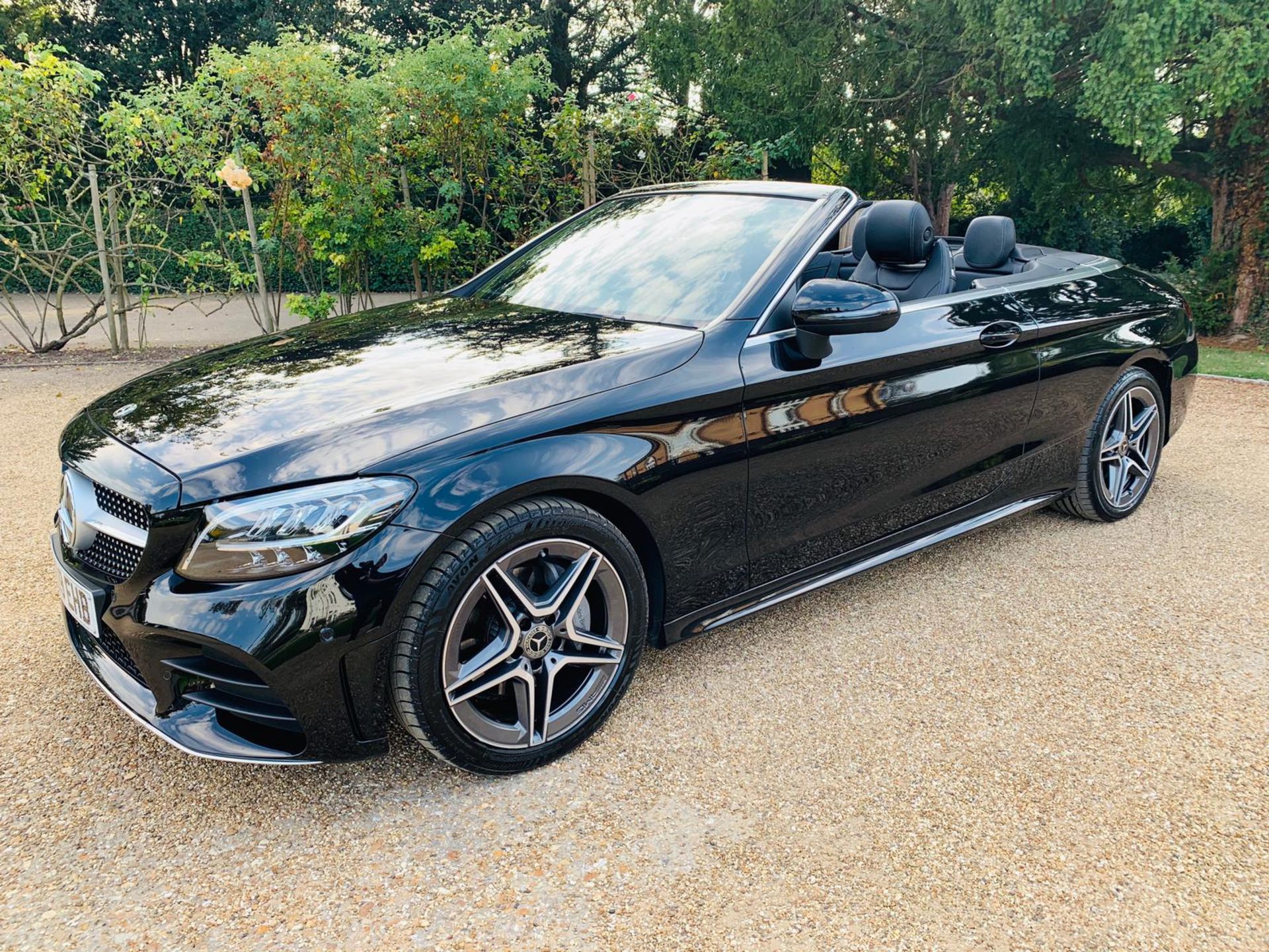 (RESERVE MET) Mercedes C220d AMG Line Convertible - 2019 19 Reg - ONLY 13K Miles - BIG SPEC - Image 11 of 28